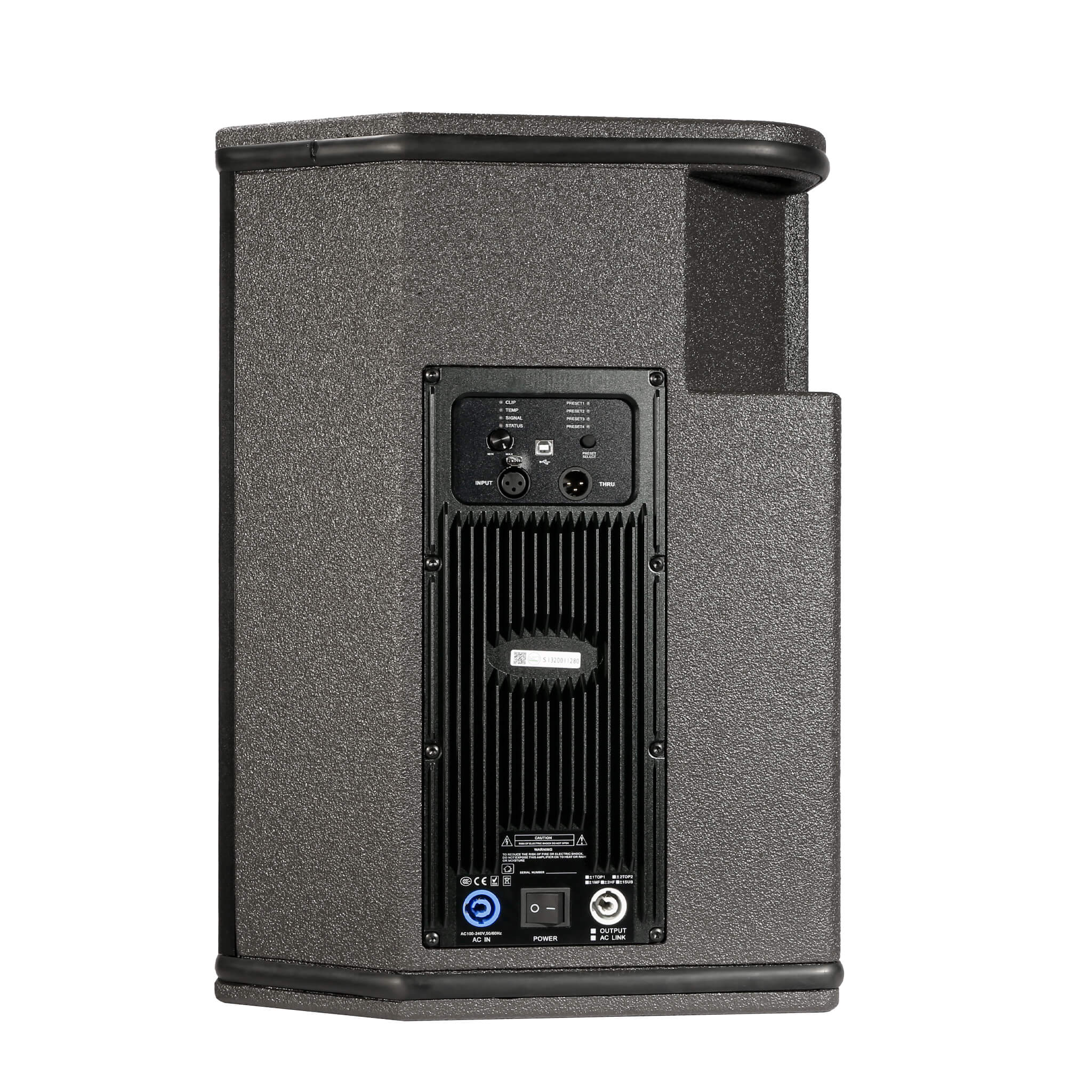 115XT HiQ  Active-M115Q Active Stage monitor, 2-way, single 15″ LF