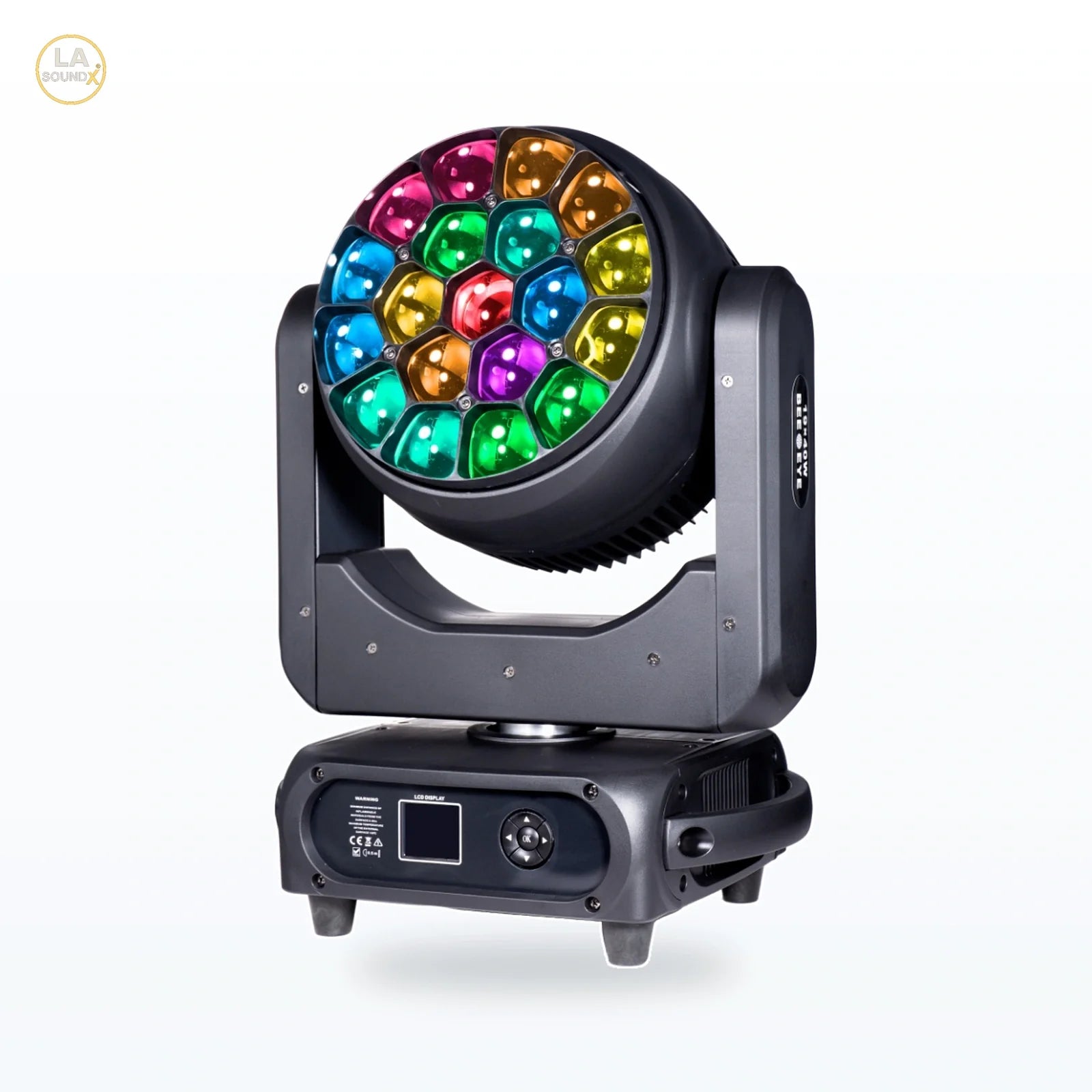 LA SOUNDX S19 19 x 40W RGBW Bee-Eye Moving Head product image 01 delivery 022