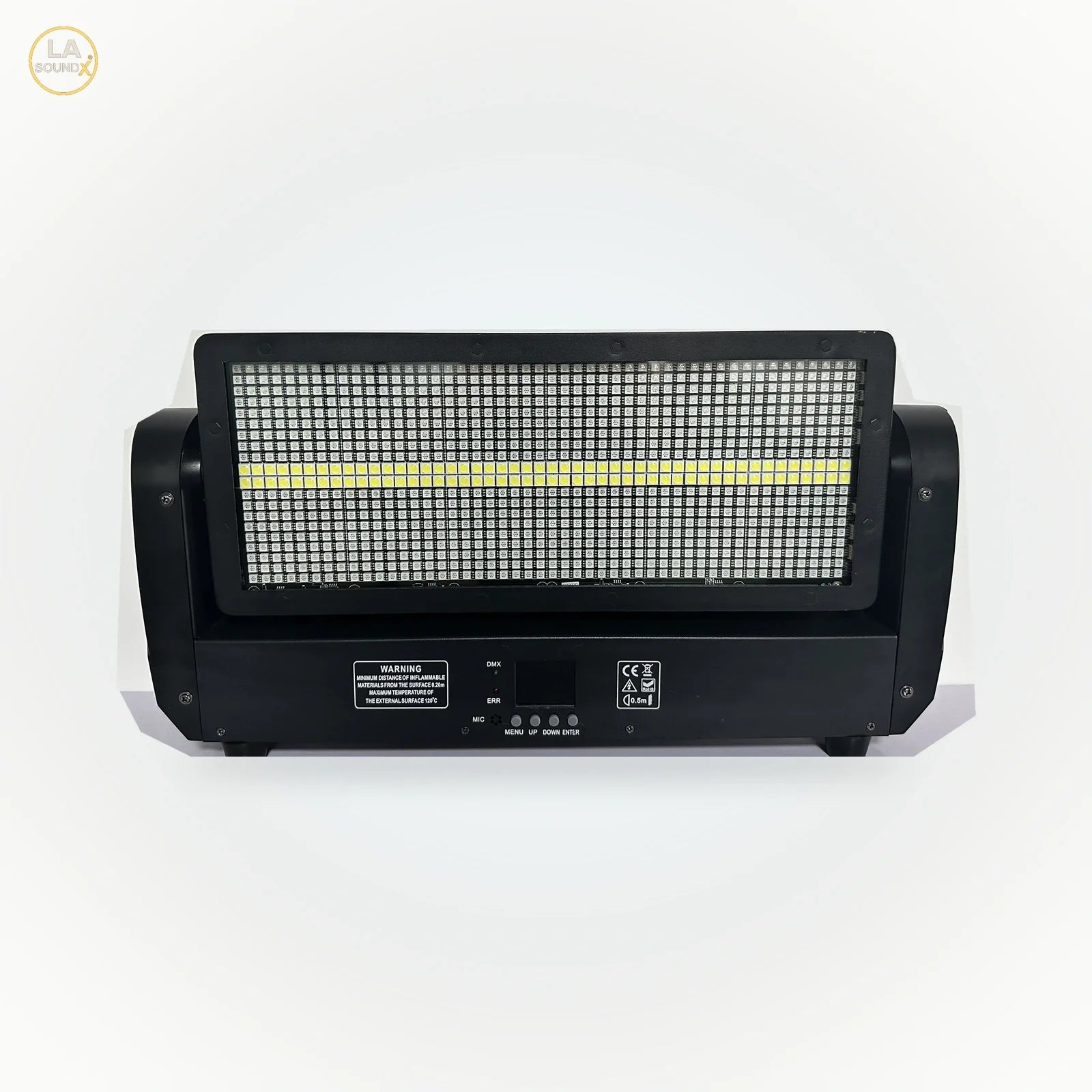 LA SOUNDX 12 + 12 Segment RGB + White Moving Head Strobe product image 01 delivery 058
