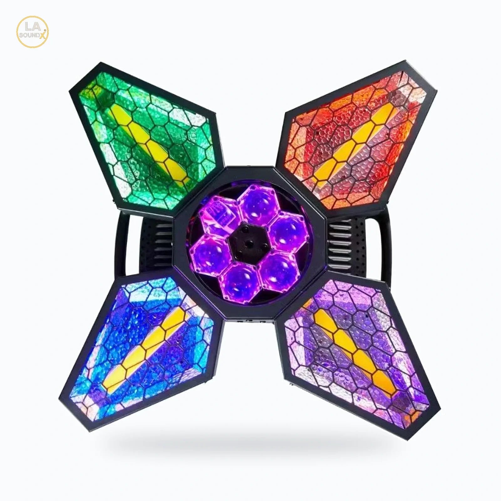 LA SOUNDX 4-leaf infinite-rotation bee-eye retro effect light product image 01 delivery 043