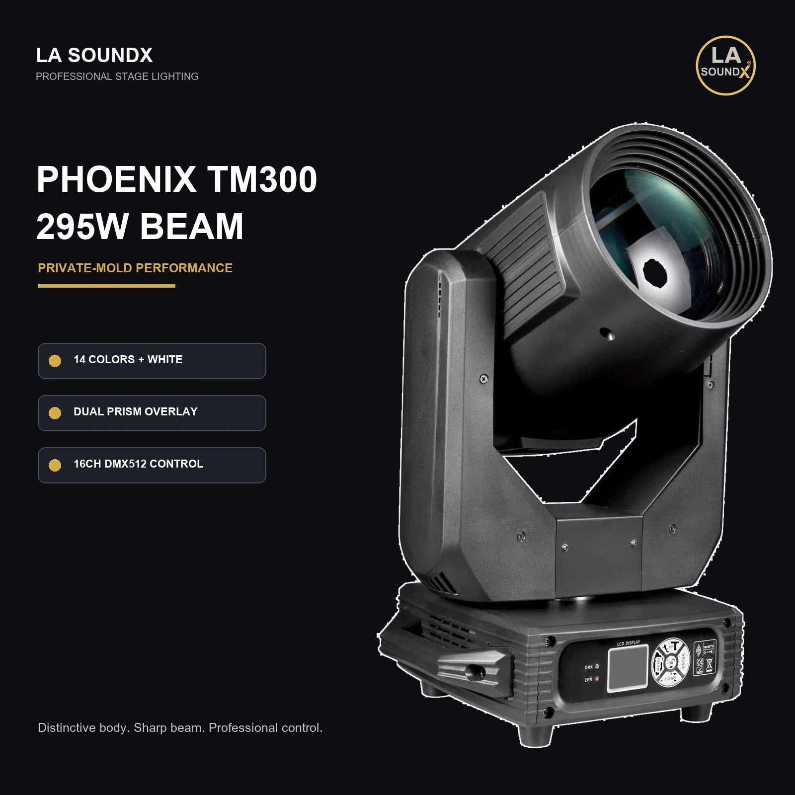 Phoenix TM300 295W Beam Moving Head Light