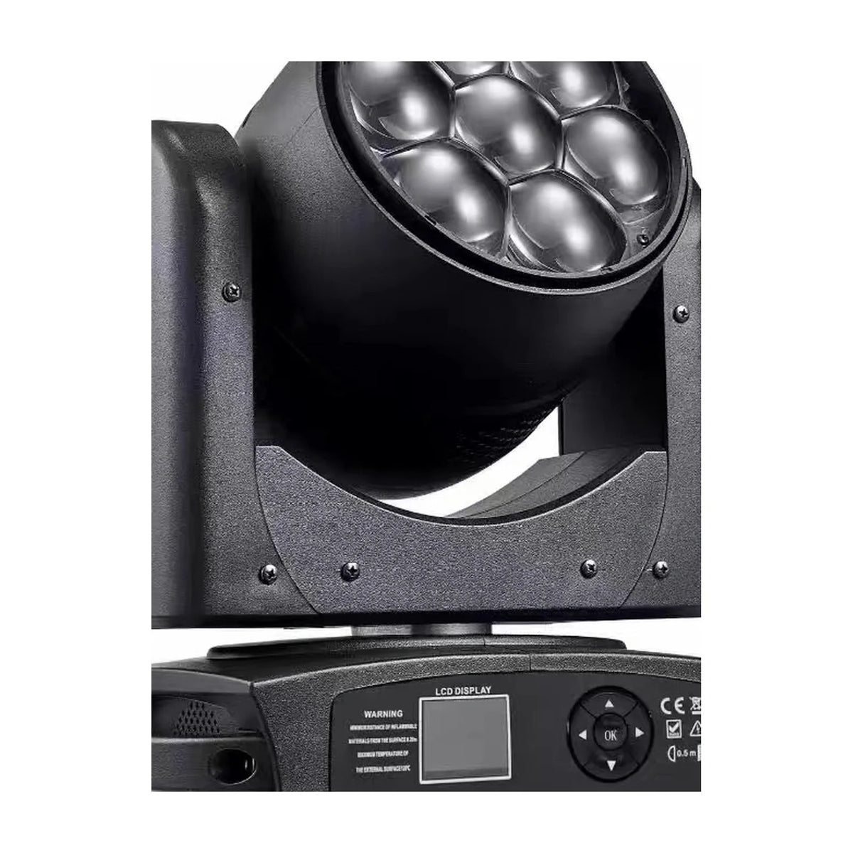 LA SOUNDX MN740 Mini 7 x 40W RGBW Bee Eye Moving Head product image 05 delivery 094