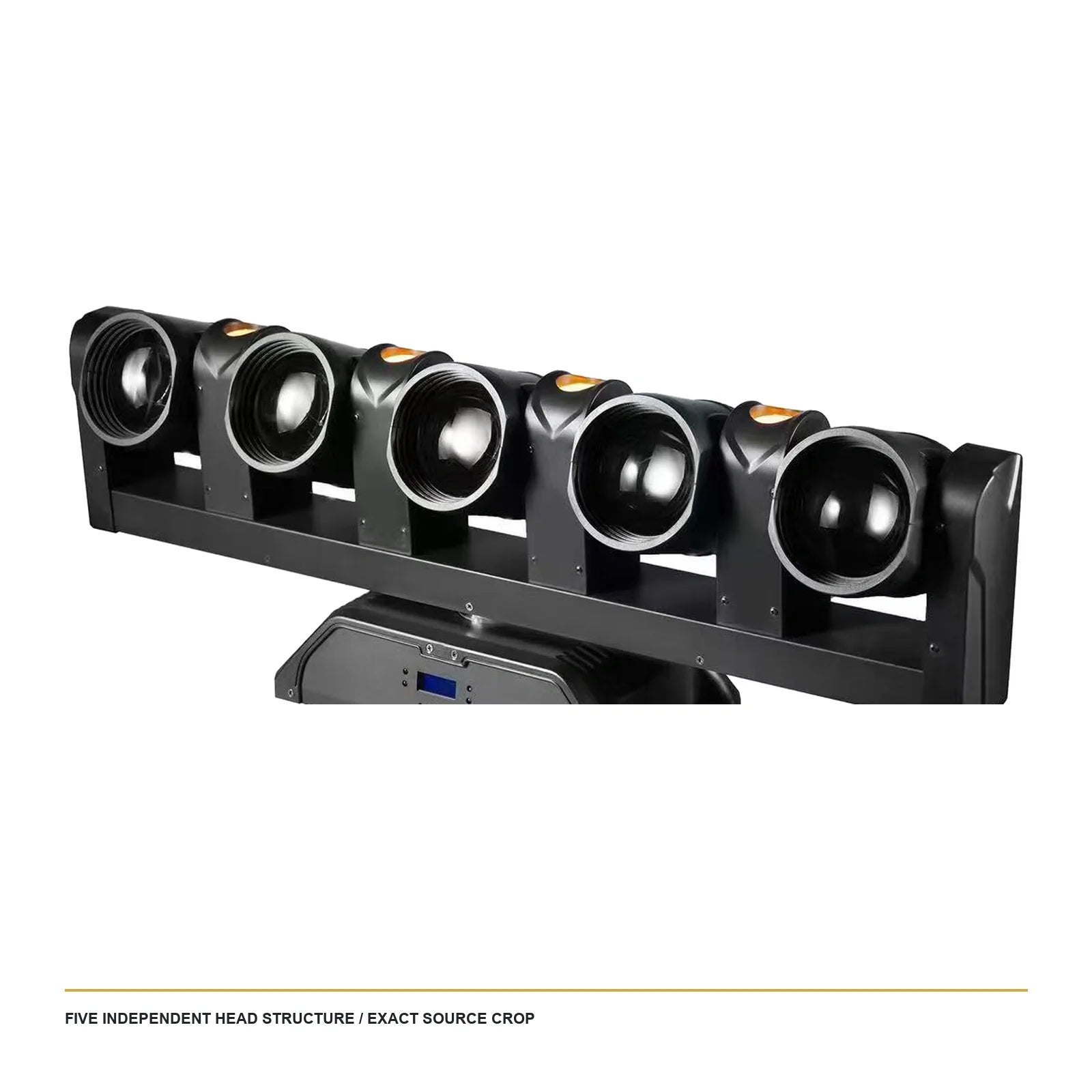 LA SOUNDX LED580 5 x 80W RGBW Five Head Moving Beam Bar product image 06 delivery 131