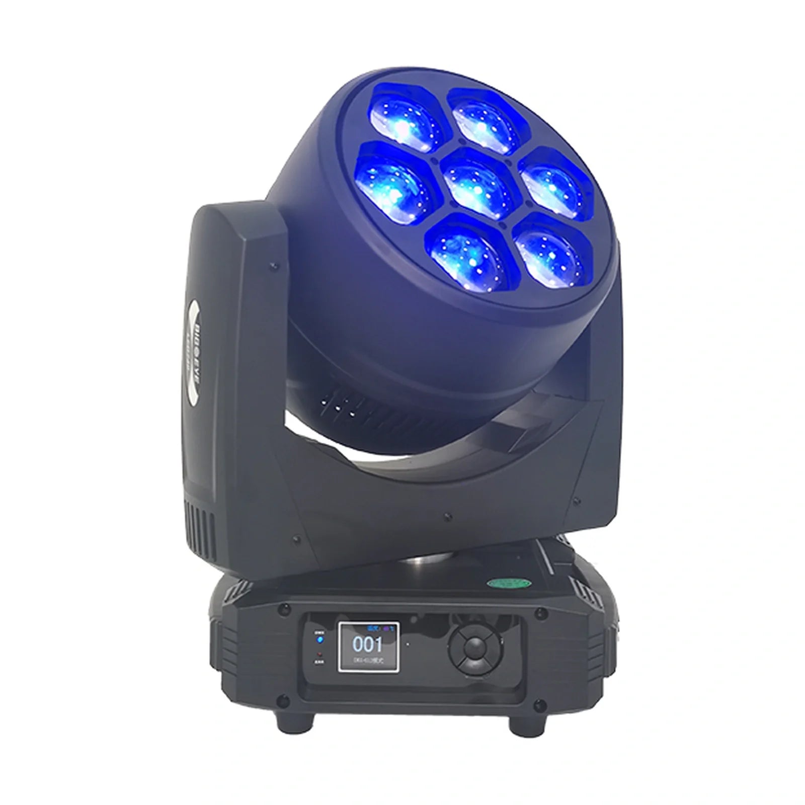 LA SOUNDX EYE4007 7 x 40W RGBW Rotating Bee Eye Moving Head Wash product image 07 delivery 132