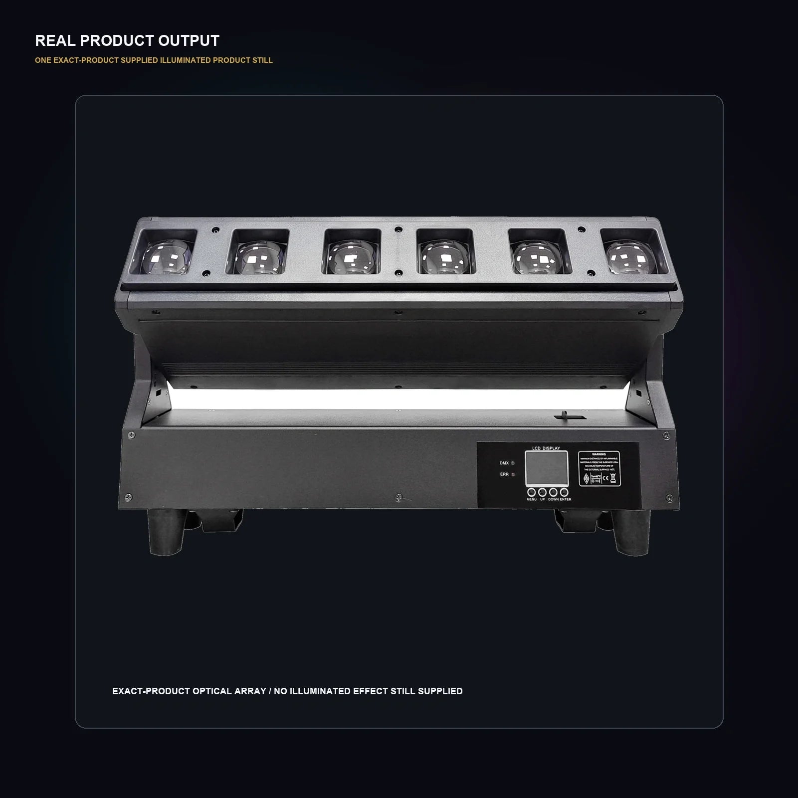 LA SOUNDX ZN0640 T6 6 x 40W RGBW Zoom Tilt Matrix Light product image 07 delivery 130