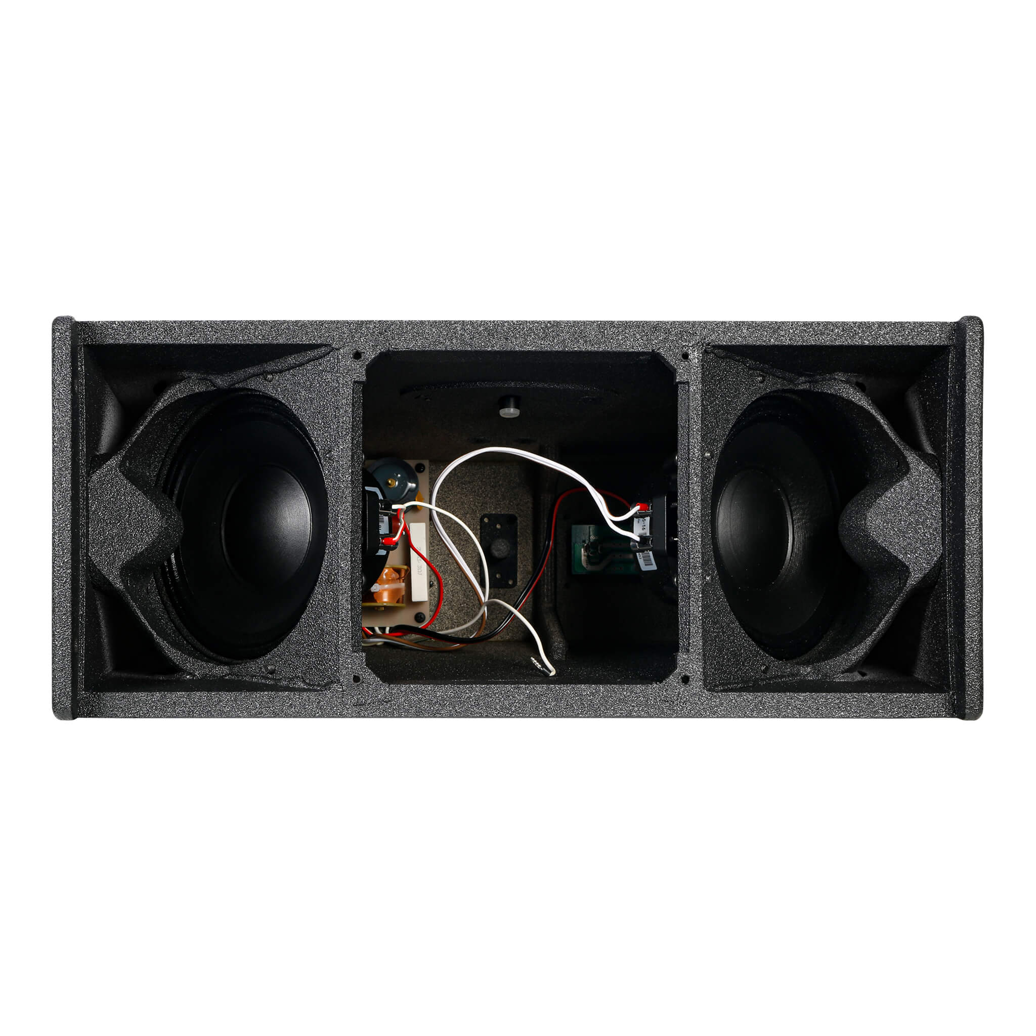 Y10P-Y210P Point source loudspeaker, 2-way passive, dual 10″ LF