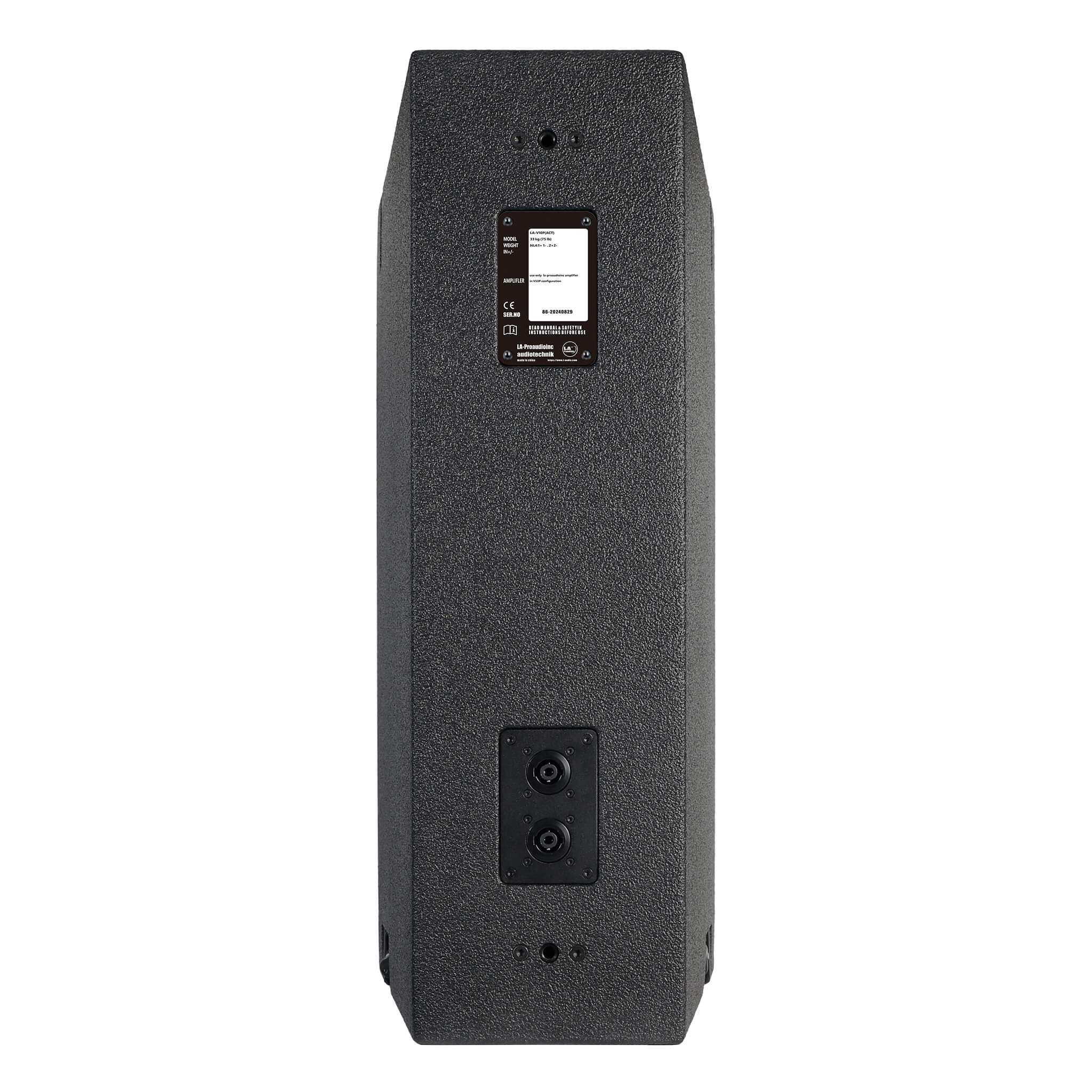 V10P-V210PW Point source loudspeaker, 3-way passive dual 10″ LF