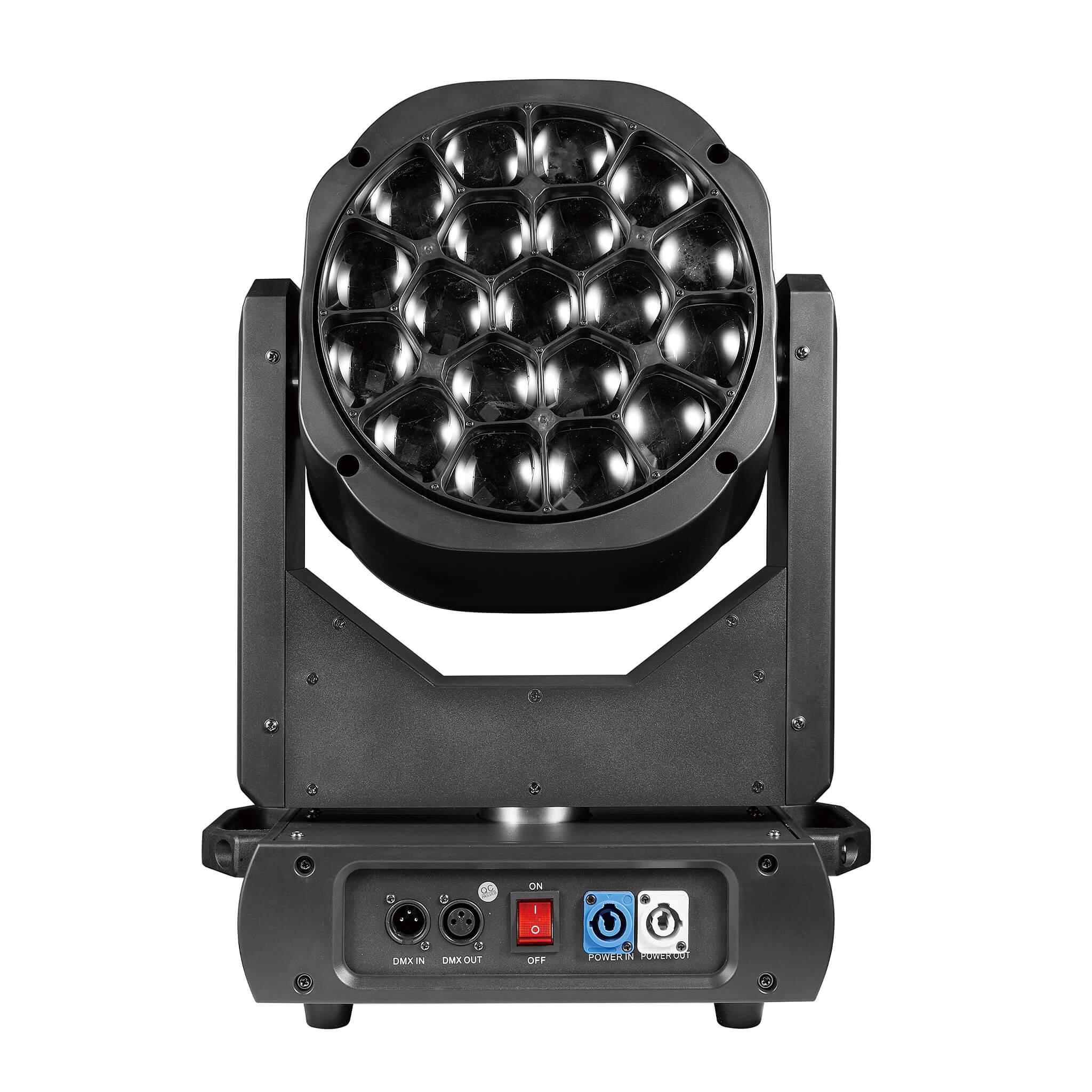 Luces de escenario teñidas con ojo de abeja 19x15W