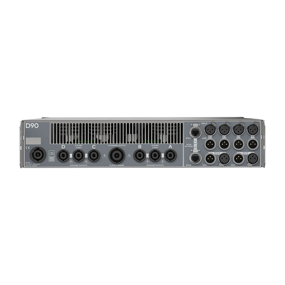 D90 5400w la12x class d 4 channel professional power amplifier Mobile specific 4 channel amplifier