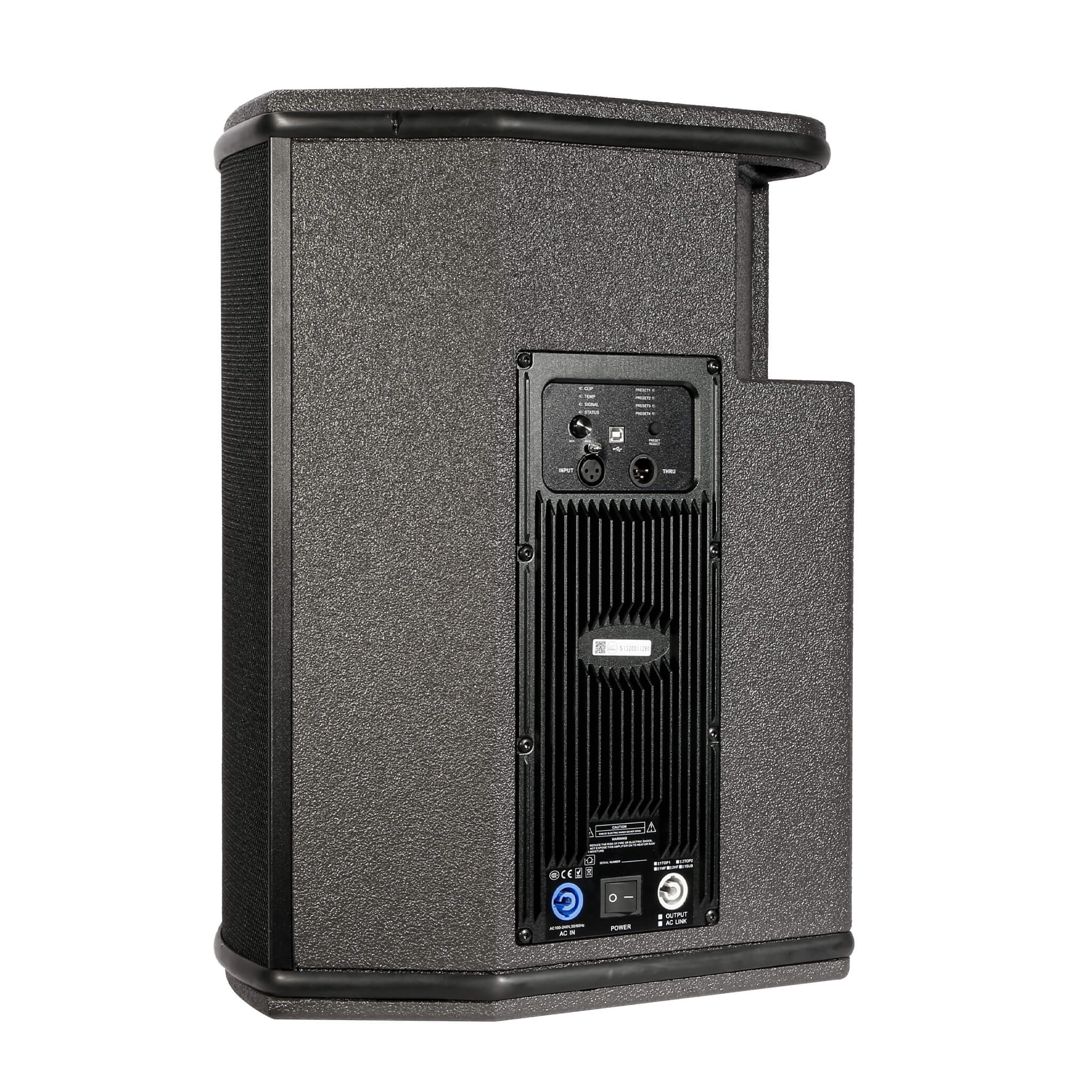 115XT HiQ  Active-M115Q Active Stage monitor, 2-way, single 15″ LF