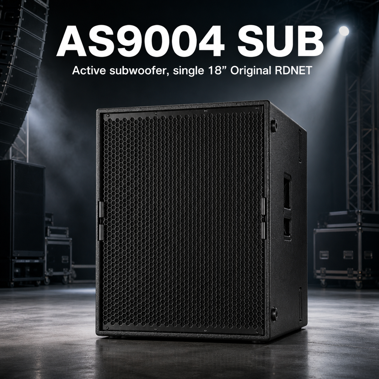 AS9004 SUB Active subwoofer, single 18″ Original RDNET