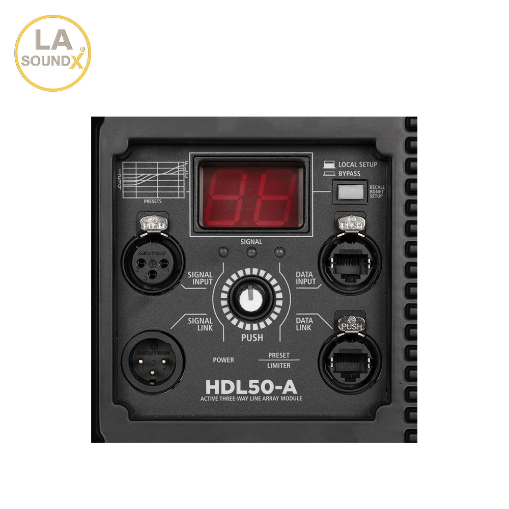 DL50A Active line array, 2-way bi-amp, dual 12″ LF Original RDNET