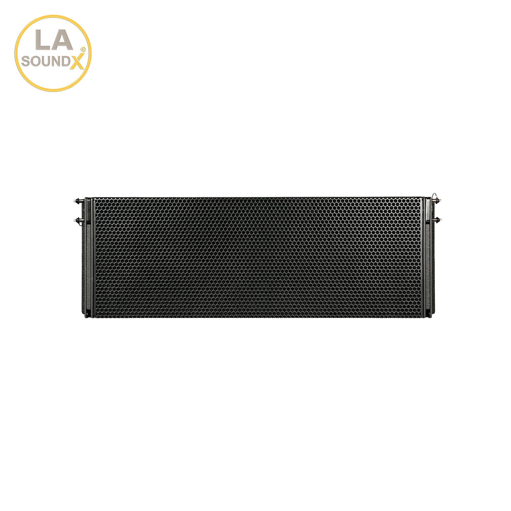 LA SOUNDX J212F Dual 12 Inch 3-Way Line Array Speaker 145dB Max SPL 80° Coverage for Concert Touring Pro Audio