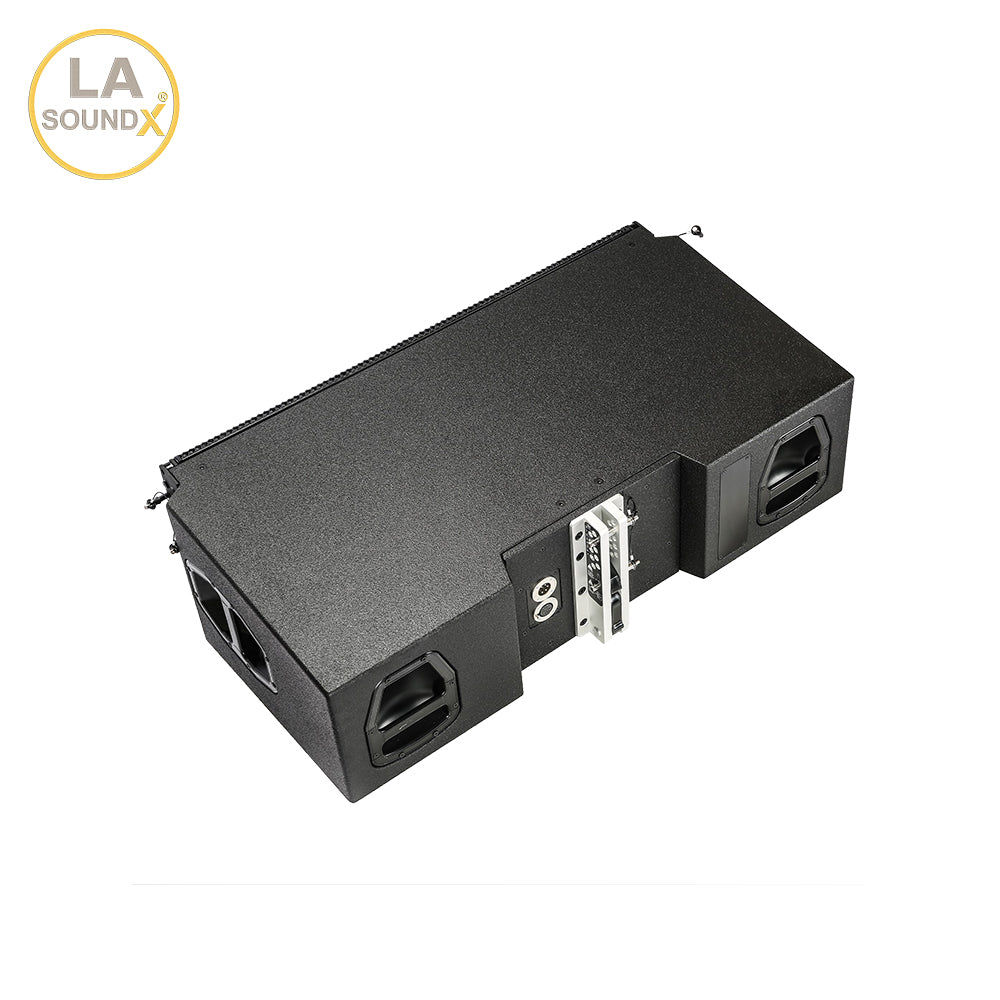 LA SOUNDX J212F Dual 12 Inch 3-Way Line Array Speaker 145dB Max SPL 80° Coverage for Concert Touring Pro Audio