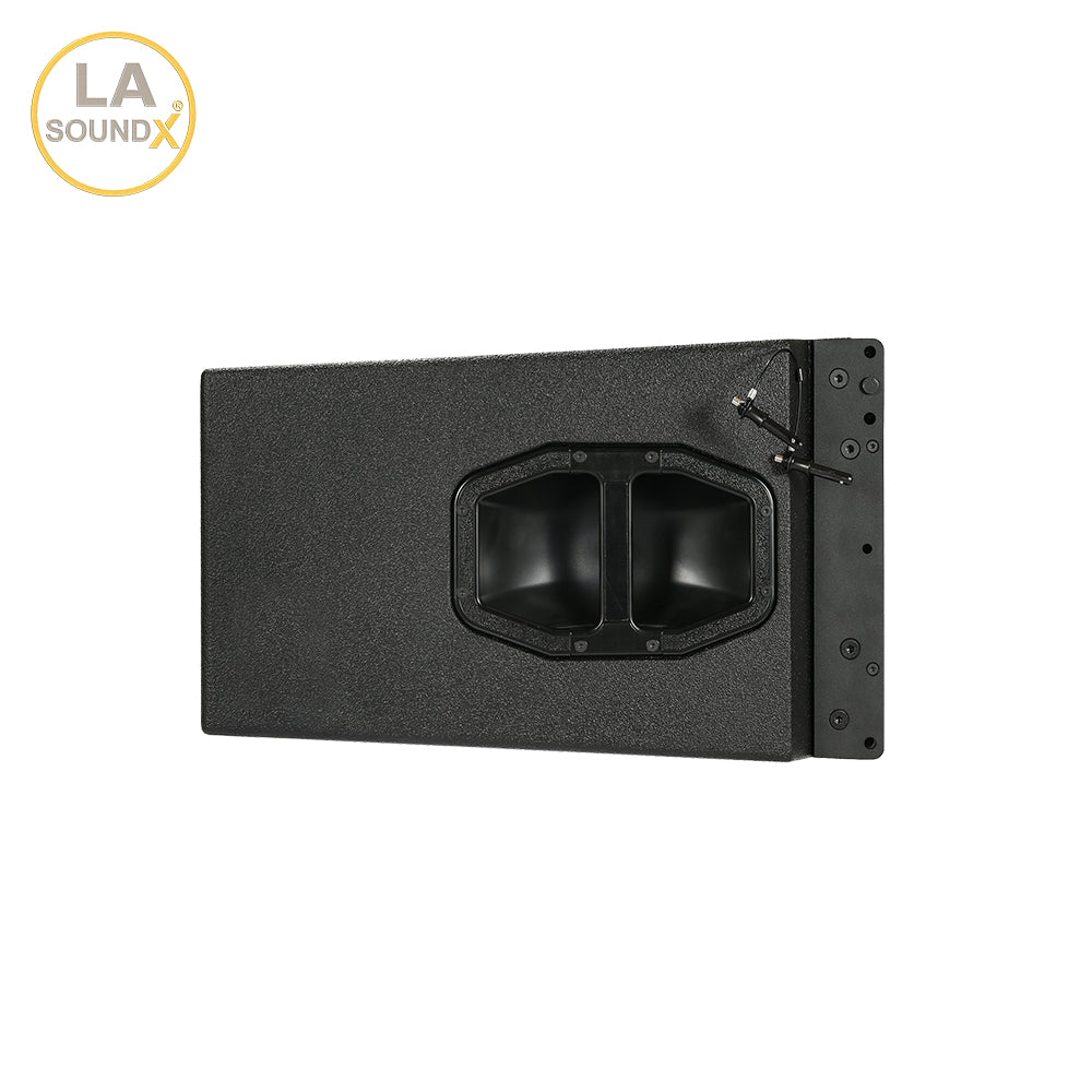 LA SOUNDX J212F Dual 12 Inch 3-Way Line Array Speaker 145dB Max SPL 80° Coverage for Concert Touring Pro Audio