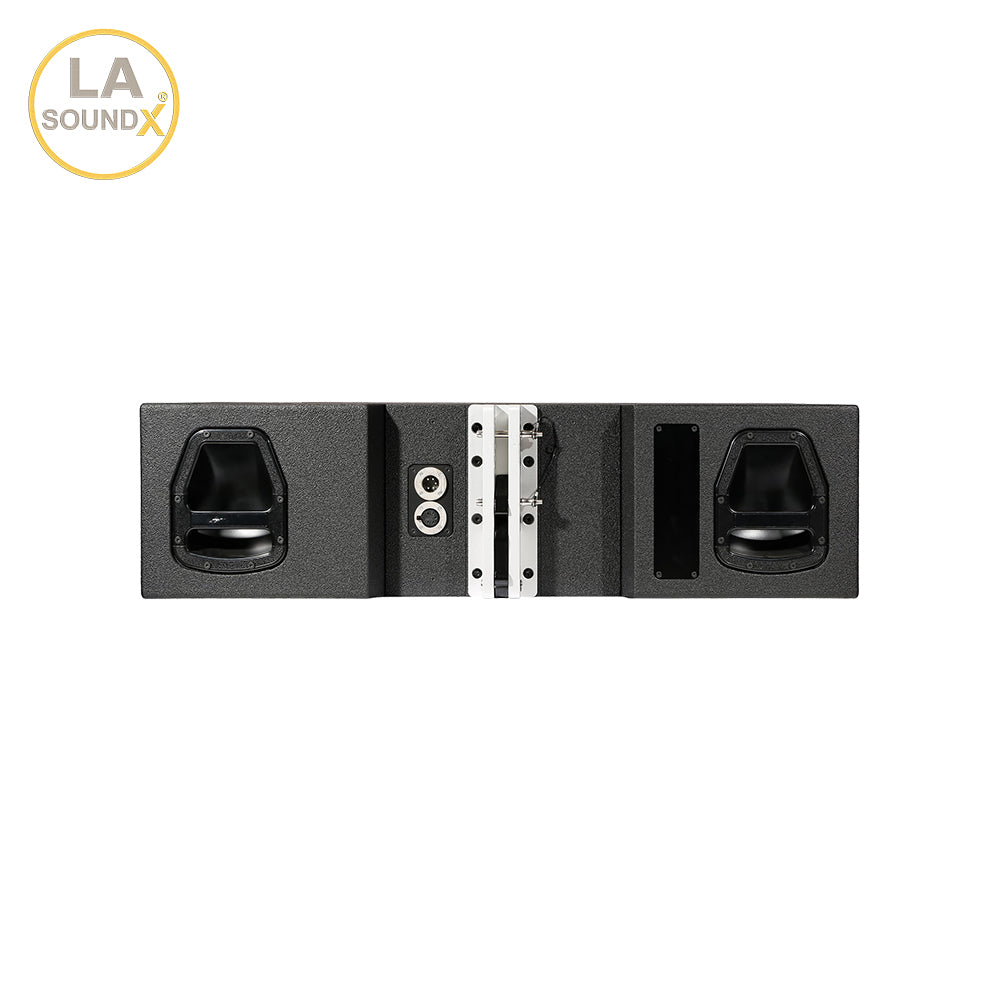 LA SOUNDX J212F Dual 12 Inch 3-Way Line Array Speaker 145dB Max SPL 80° Coverage for Concert Touring Pro Audio