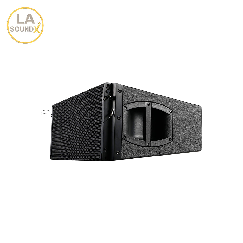 LA SOUNDX Y28F Dual 8 Inch 2-Way Passive Line Array Speaker 139dB Peak SPL 400W RMS/1600W Peak for Concert Touring PA Audio