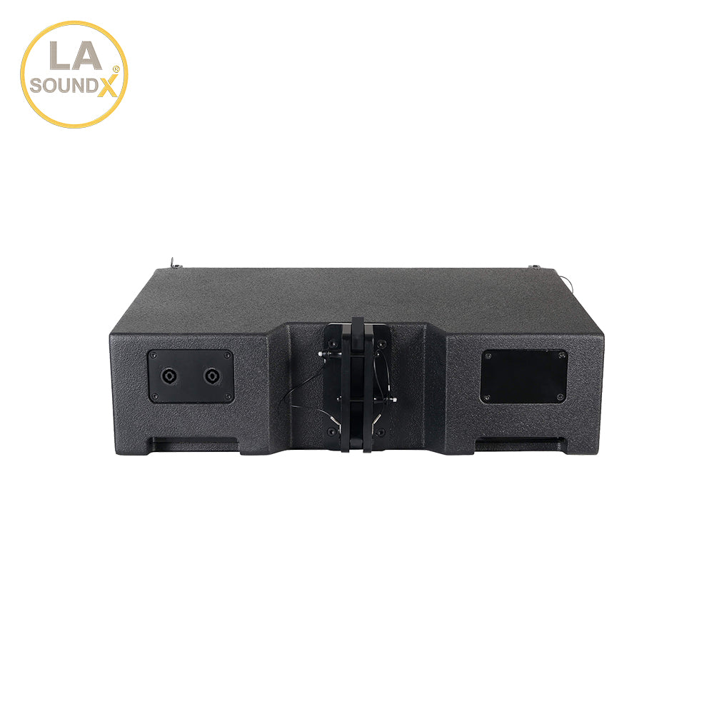 LA SOUNDX Y28F Dual 8 Inch 2-Way Passive Line Array Speaker 139dB Peak SPL 400W RMS/1600W Peak for Concert Touring PA Audio
