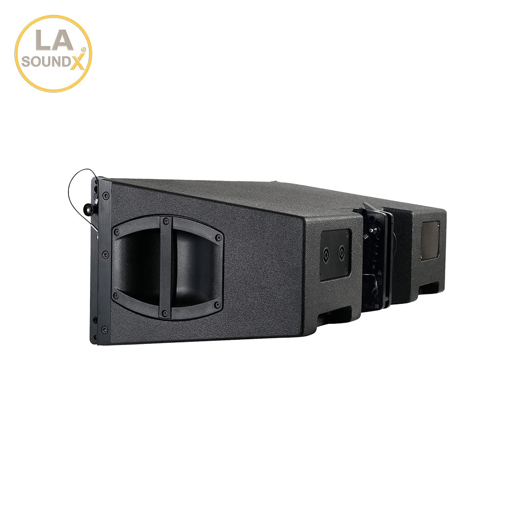 LA SOUNDX Y28F Dual 8 Inch 2-Way Passive Line Array Speaker 139dB Peak SPL 400W RMS/1600W Peak for Concert Touring PA Audio