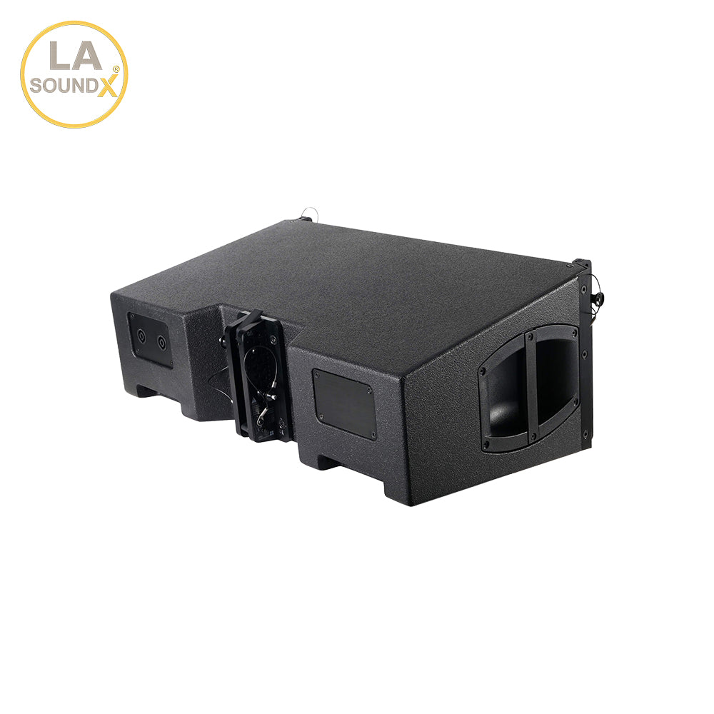 LA SOUNDX Y28F Dual 8 Inch 2-Way Passive Line Array Speaker 139dB Peak SPL 400W RMS/1600W Peak for Concert Touring PA Audio