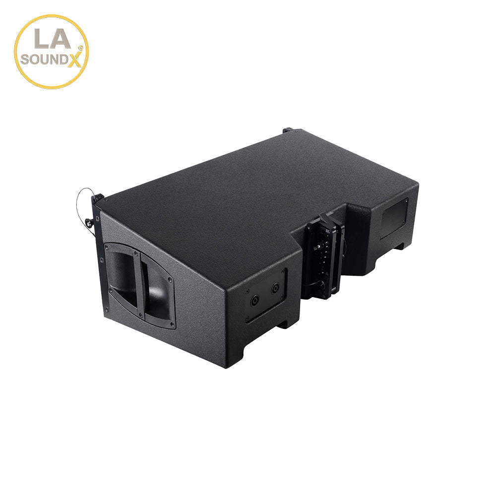 LA SOUNDX Y28F Dual 8 Inch 2-Way Passive Line Array Speaker 139dB Peak SPL 400W RMS/1600W Peak for Concert Touring PA Audio