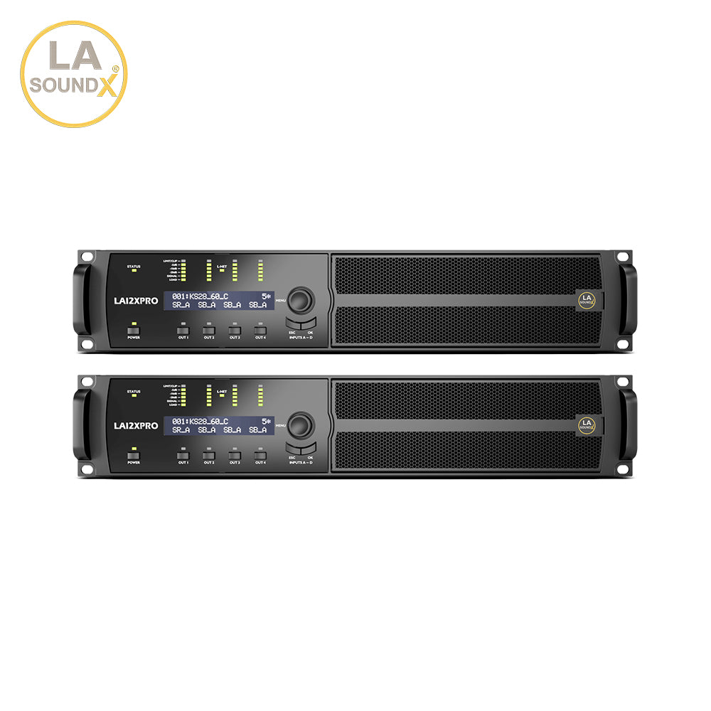 X120 PRO 4-channel amplified controller with DSP