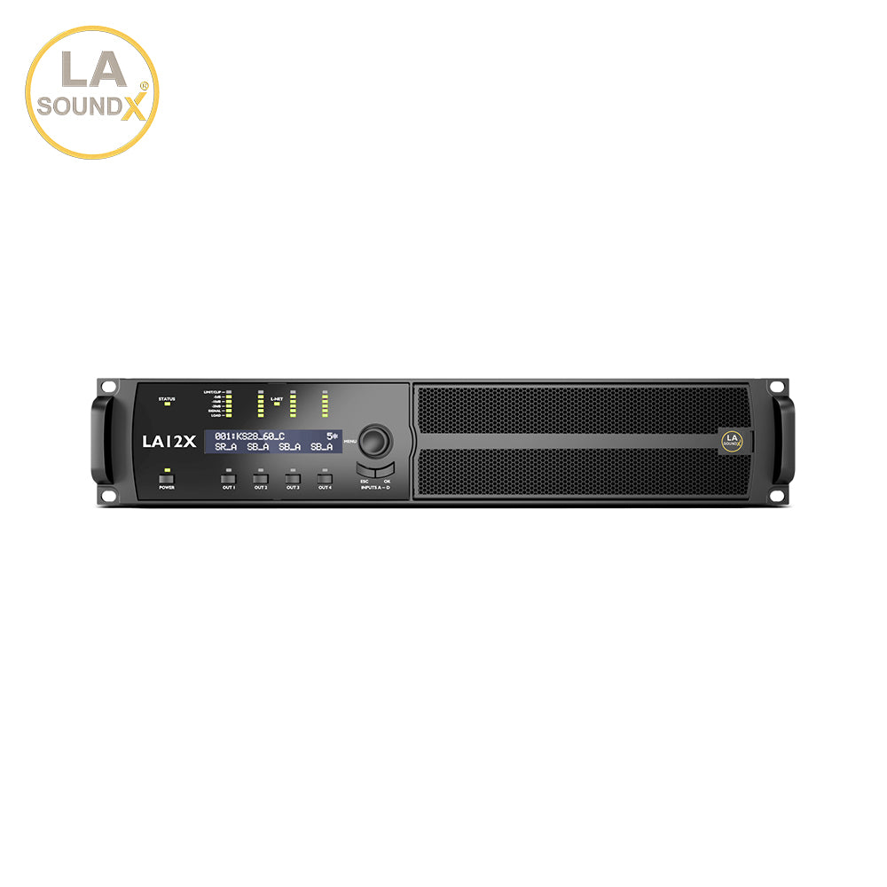 X120 4-channel amplified controller with DSP
