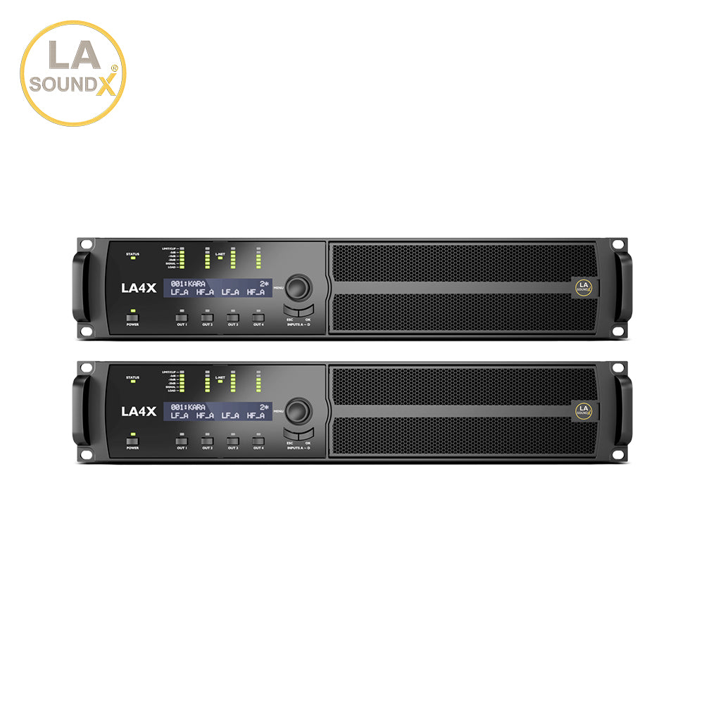 X40 4-channel amplified controller with DSP