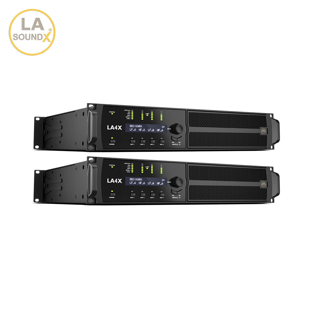 X40 4-channel amplified controller with DSP
