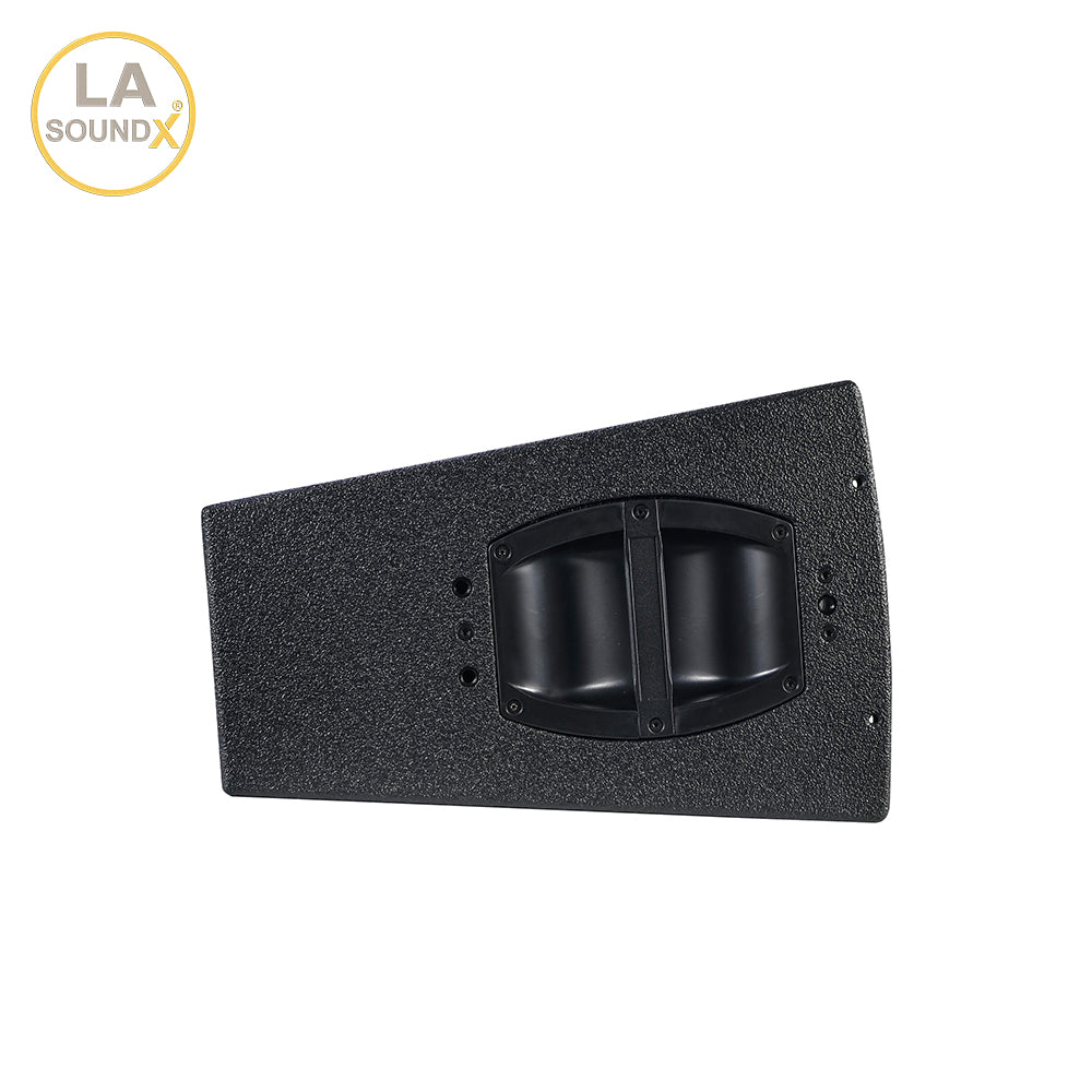LA SOUNDX V210PF Dual 10-Inch 3-Way Passive Point Source Loudspeaker 140dB Max SPL 75° Coverage for Professional PA Audio