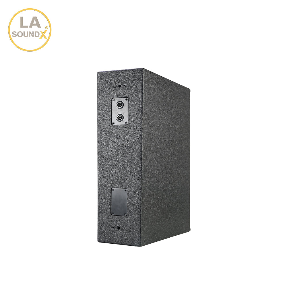 LA SOUNDX V210PF Dual 10-Inch 3-Way Passive Point Source Loudspeaker 140dB Max SPL 75° Coverage for Professional PA Audio