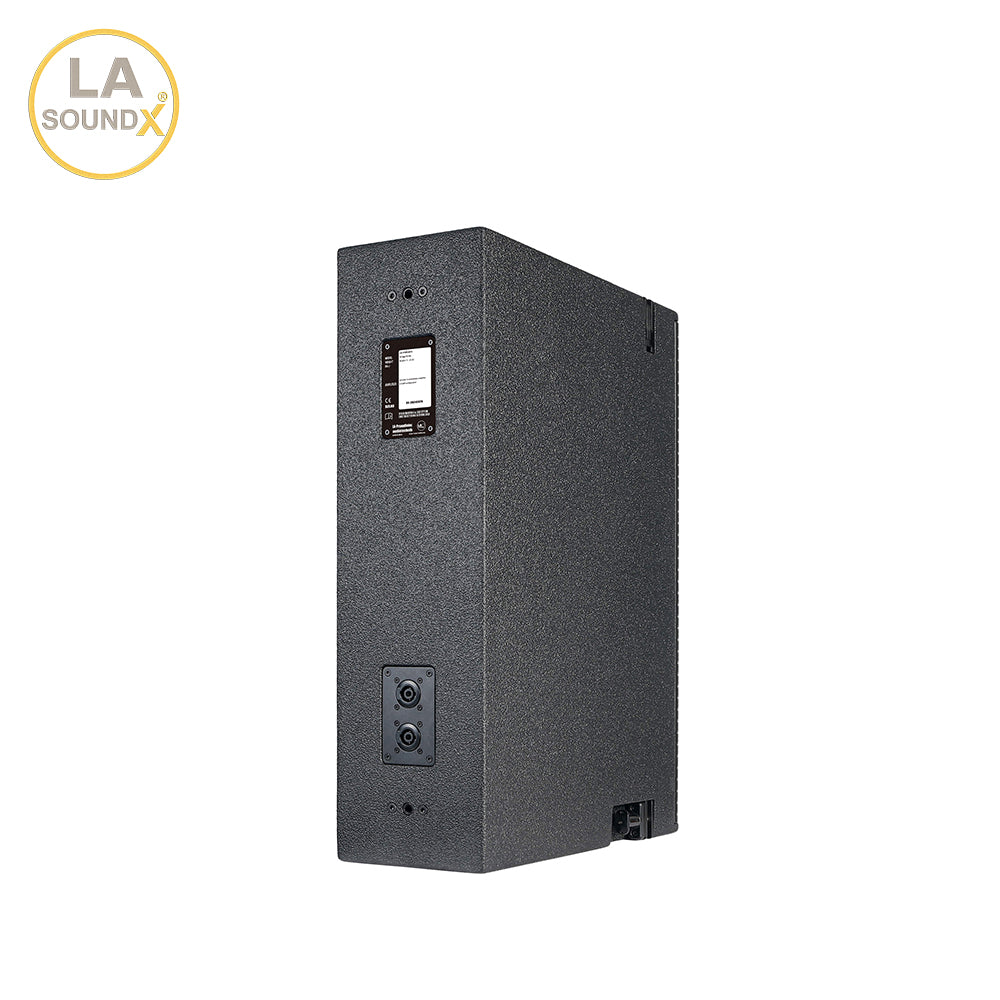 LA SOUNDX V210PW Dual 10-Inch 3-Way Passive Point Source Loudspeaker 139dB Max SPL 110° Wide Coverage for Professional PA Audio