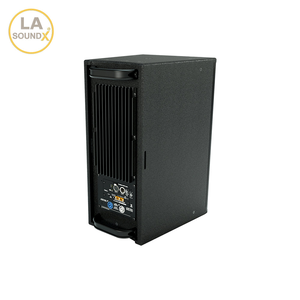 LA-X40 LASOUNDX Compact Dual 8” High-Power Point Source Loudspeaker