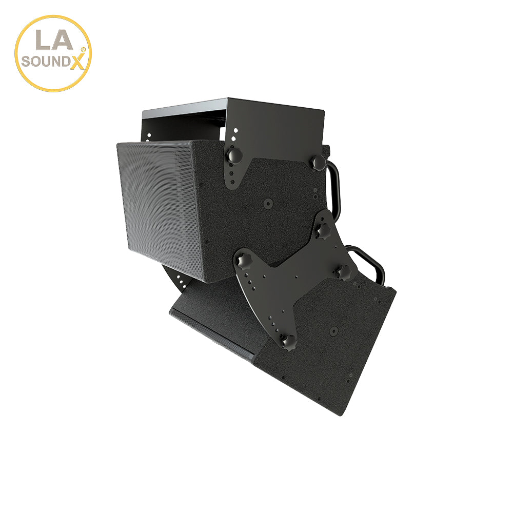 LA-X40 LASOUNDX Compact Dual 8” High-Power Point Source Loudspeaker