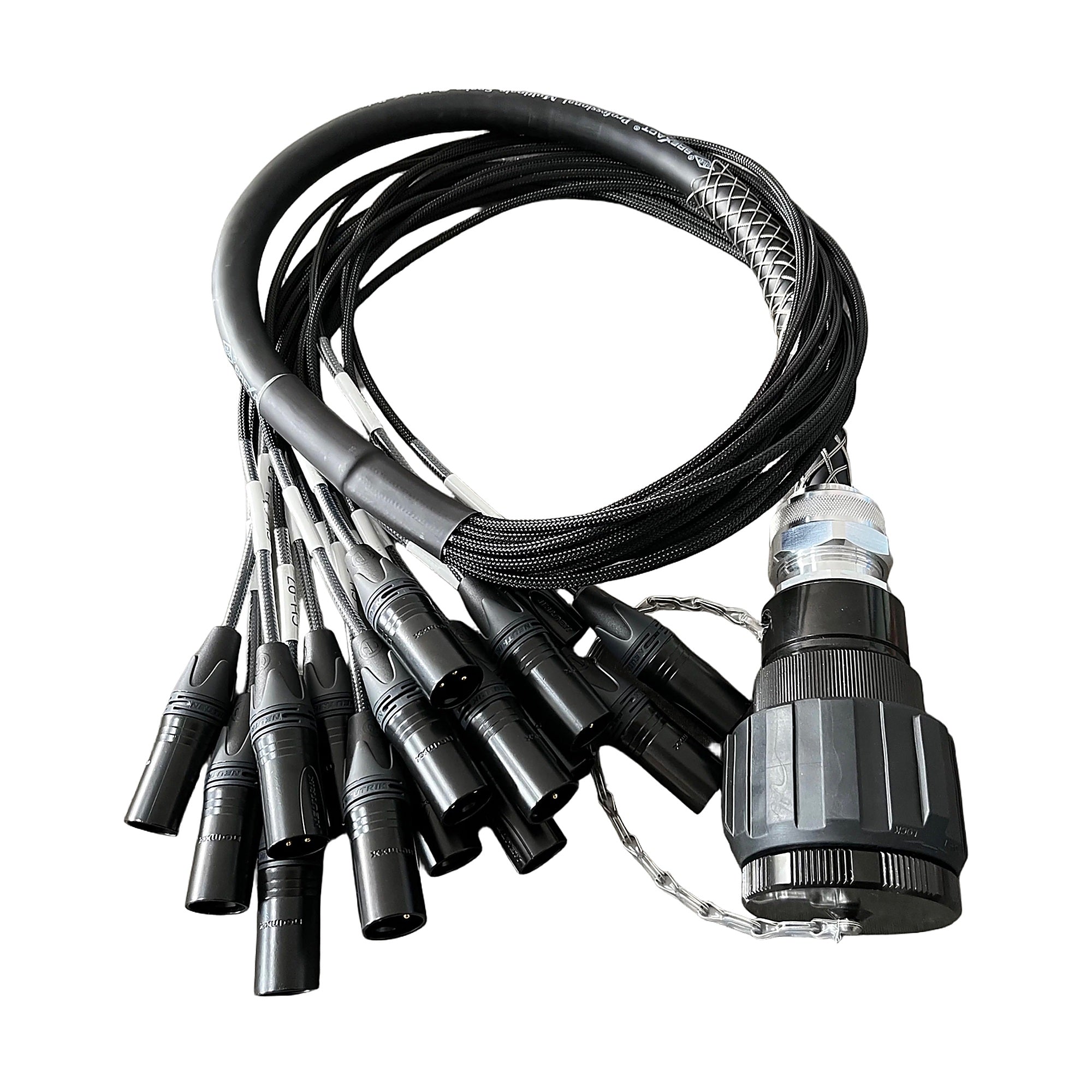 NC3MXX-B - Neutrik 3-Pin XLR Male Gold-Plated Connector product image