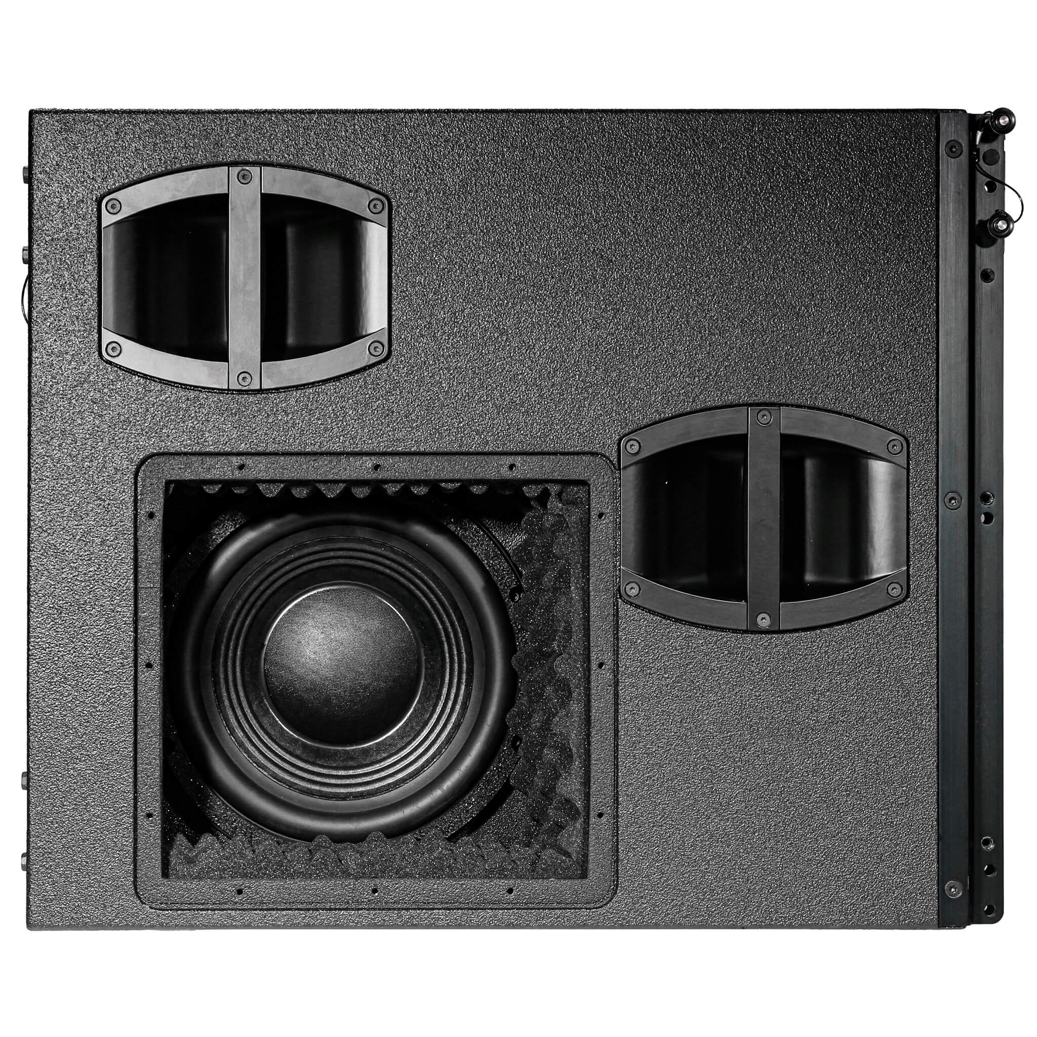 VSUB-V118SUB Cardioid subwoofer, 18″ front + 12″ rear