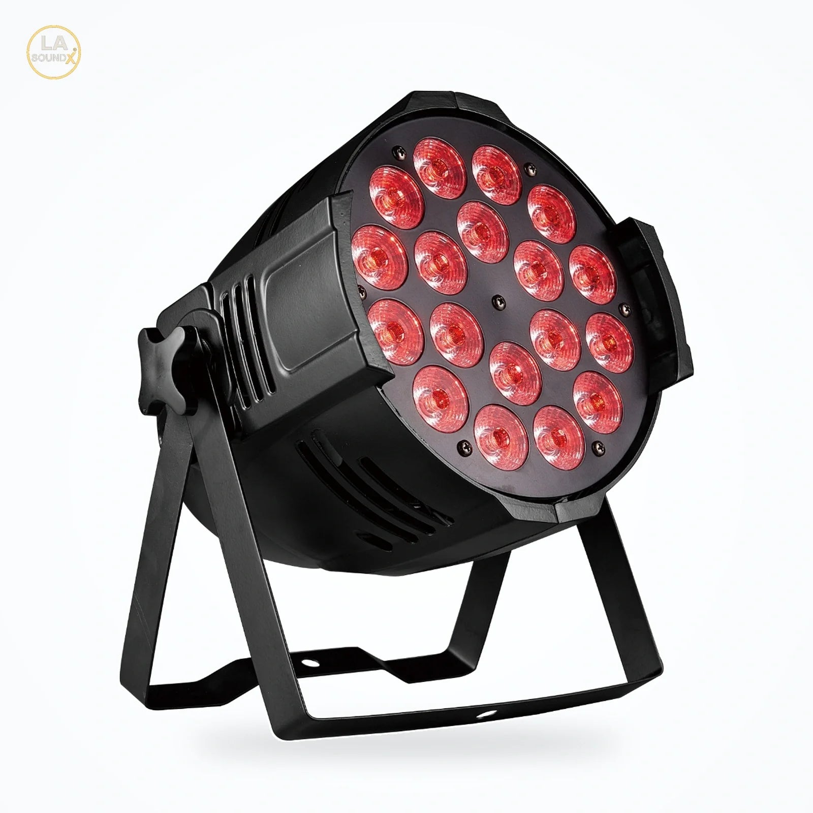 LA SOUNDX 18 x 8W RGBW 4-in-1 LED PAR light product image 01 delivery 059