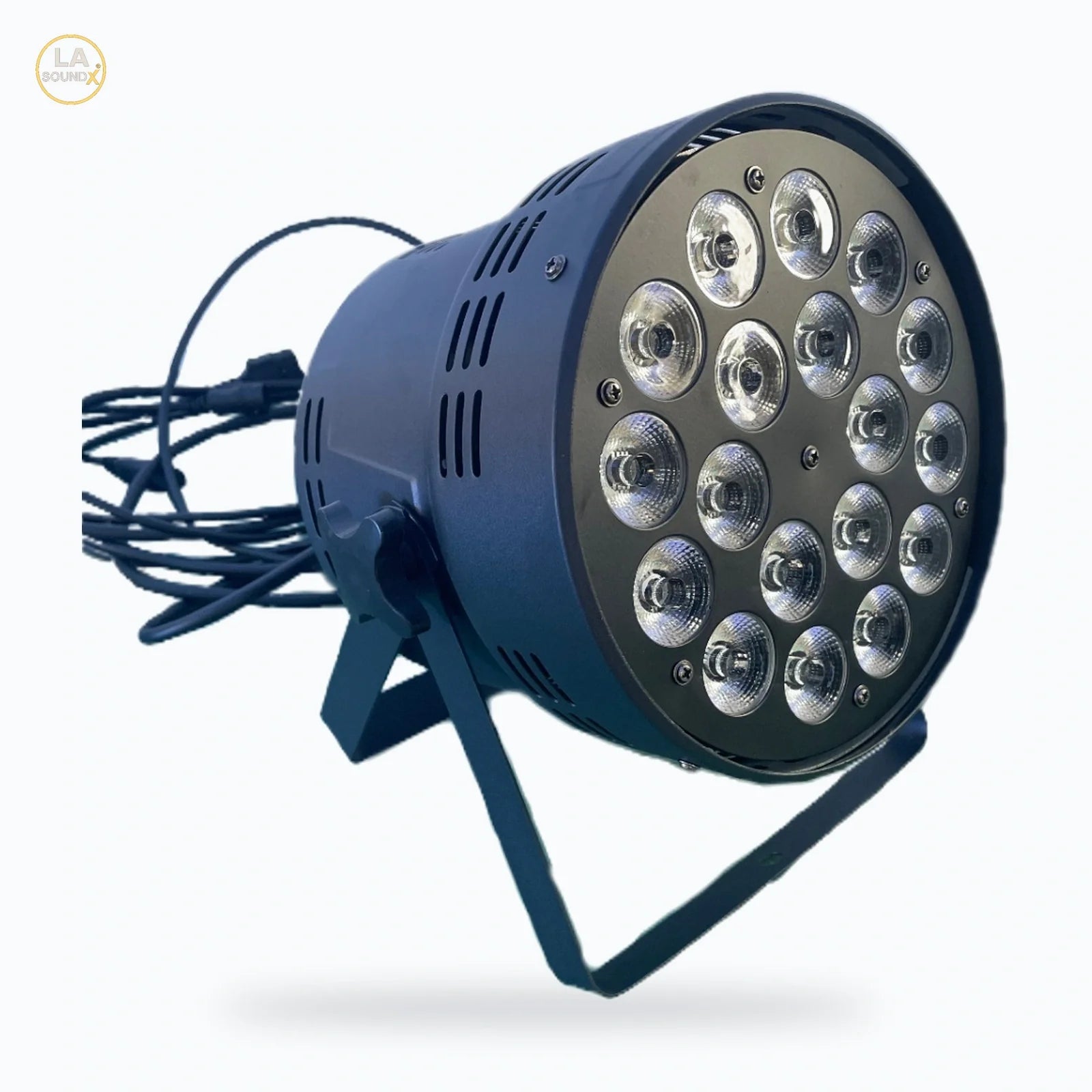 LA SOUNDX 18 x 8W RGBW 4-in-1 linkable Par light product image 01 delivery 039