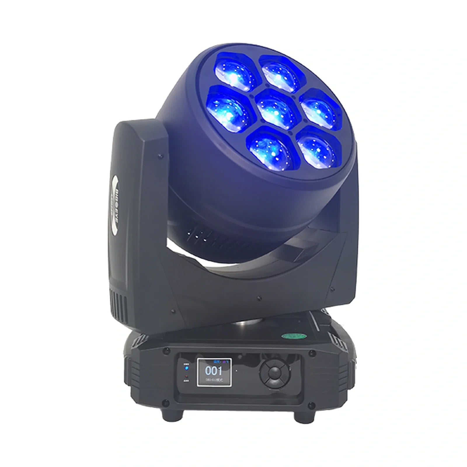 LA SOUNDX EYE4007 7 x 40W RGBW Rotating Bee Eye Moving Head Wash product image 03 delivery 132