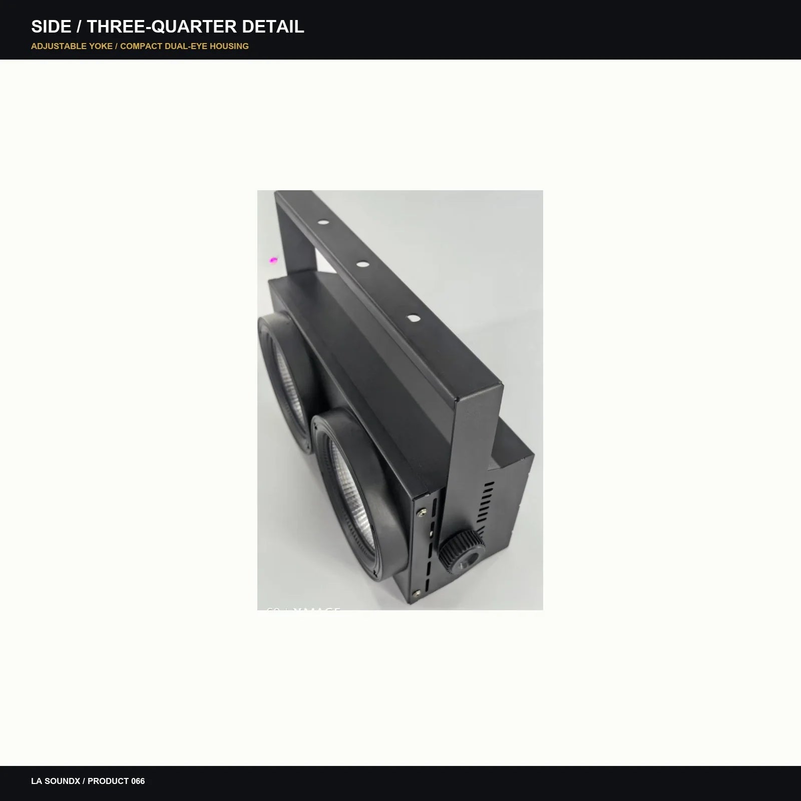 LA SOUNDX Dual-eye bi-color COB audience blinder product image 03 delivery 066