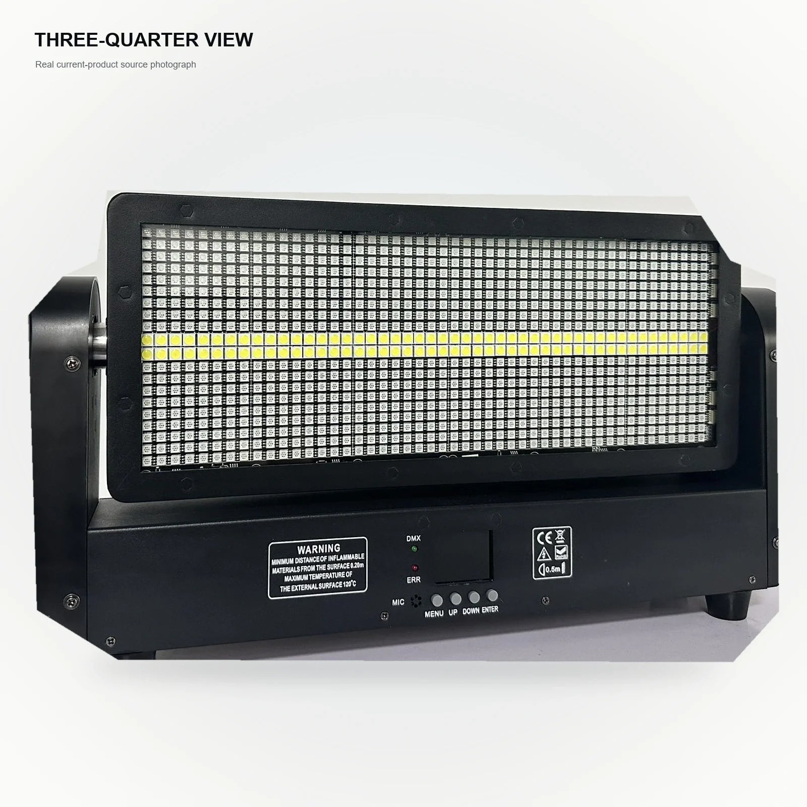LA SOUNDX 12 + 12 Segment RGB + White Moving Head Strobe product image 03 delivery 058