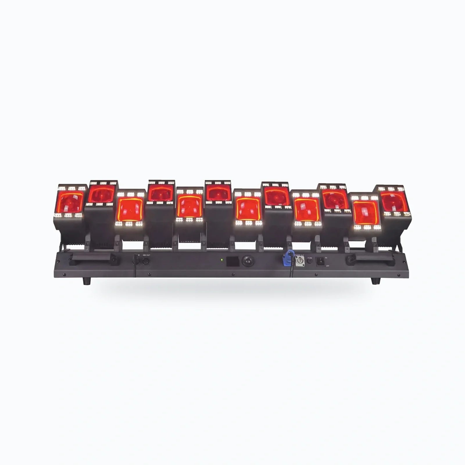 LA SOUNDX 12-head RGBW kinetic pixel bar with auxiliary light product image 04 delivery 031