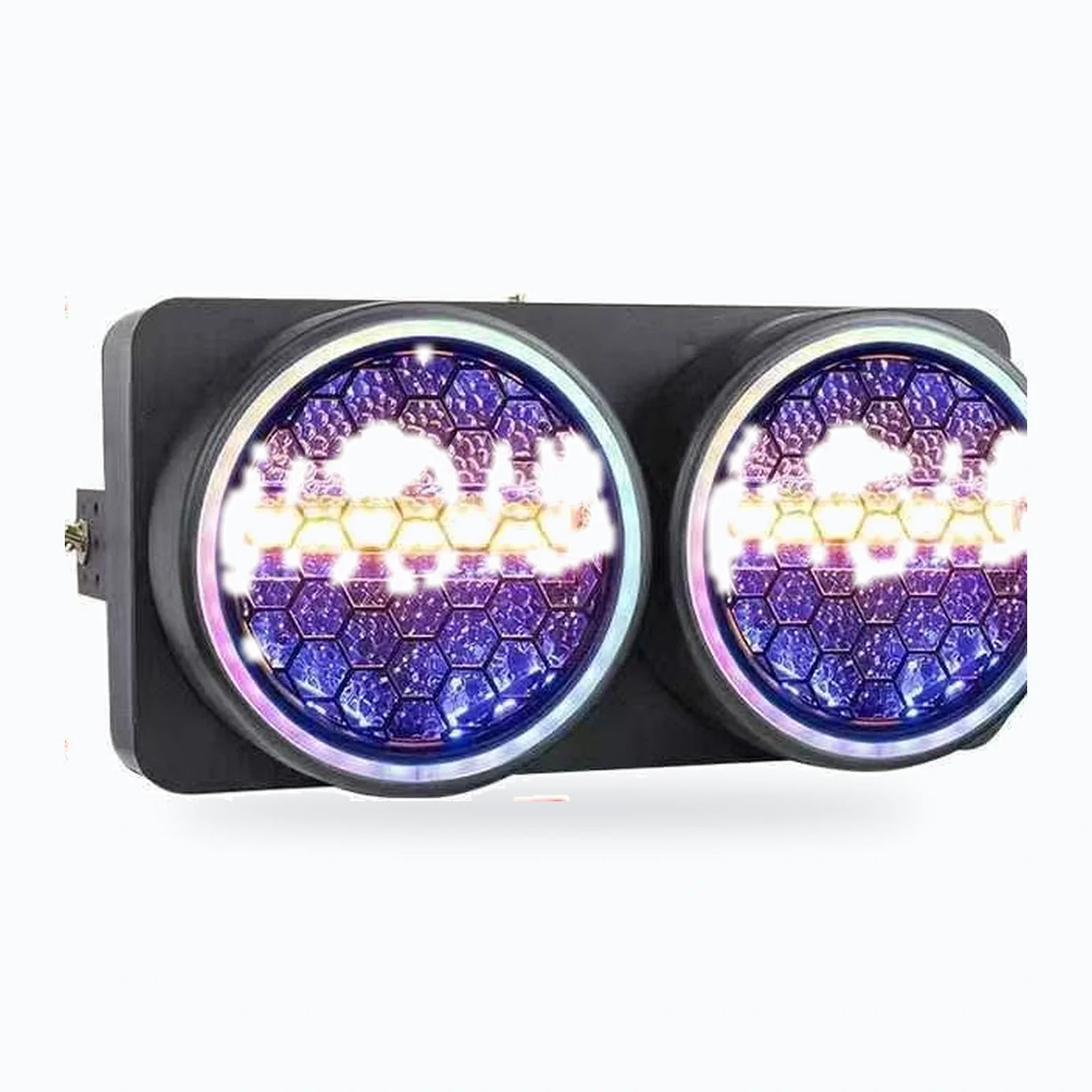 LA SOUNDX 2-eye retro blinder with dual LED rings product image 04 delivery 044