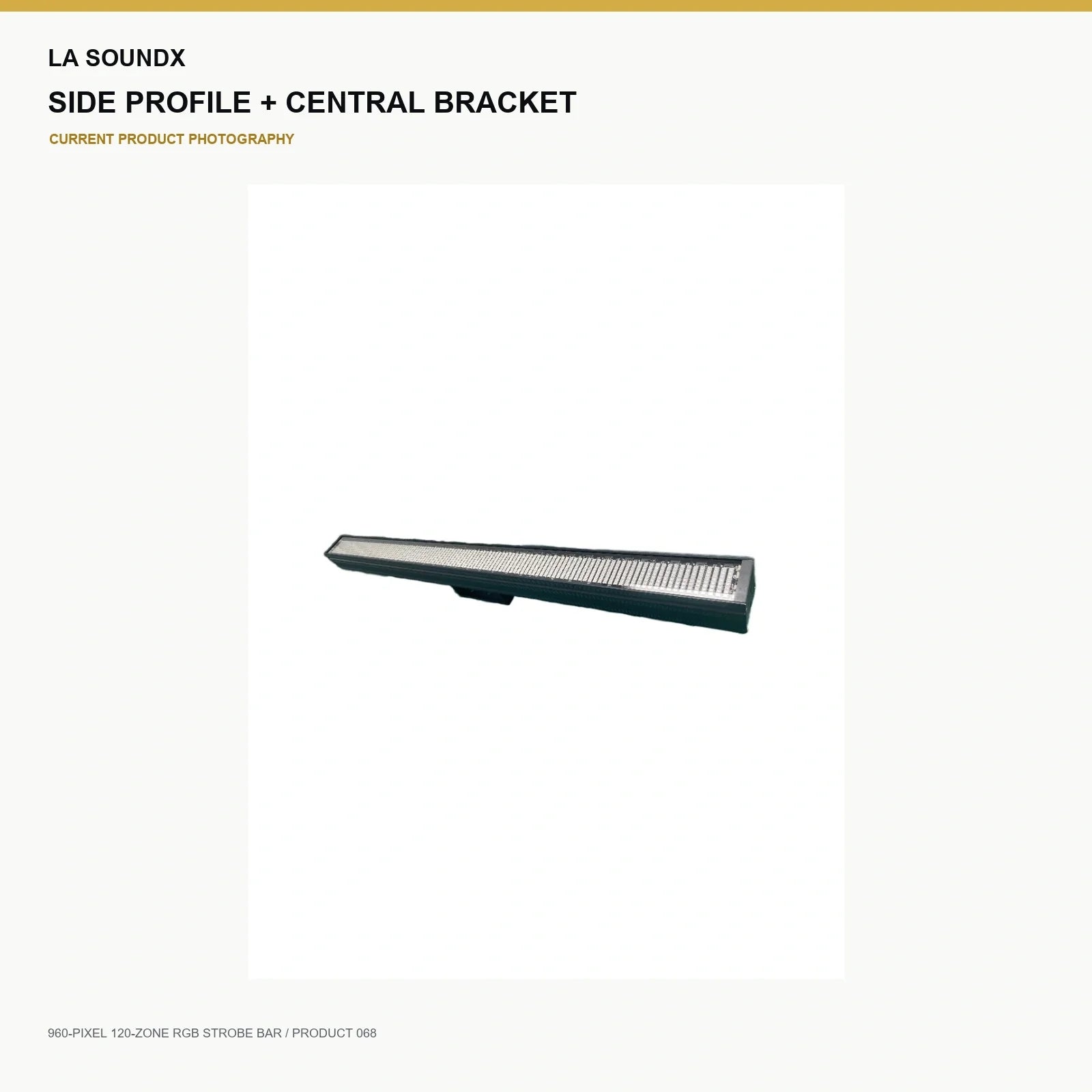 LA SOUNDX 960-pixel 120-zone RGB strobe bar product image 04 delivery 068