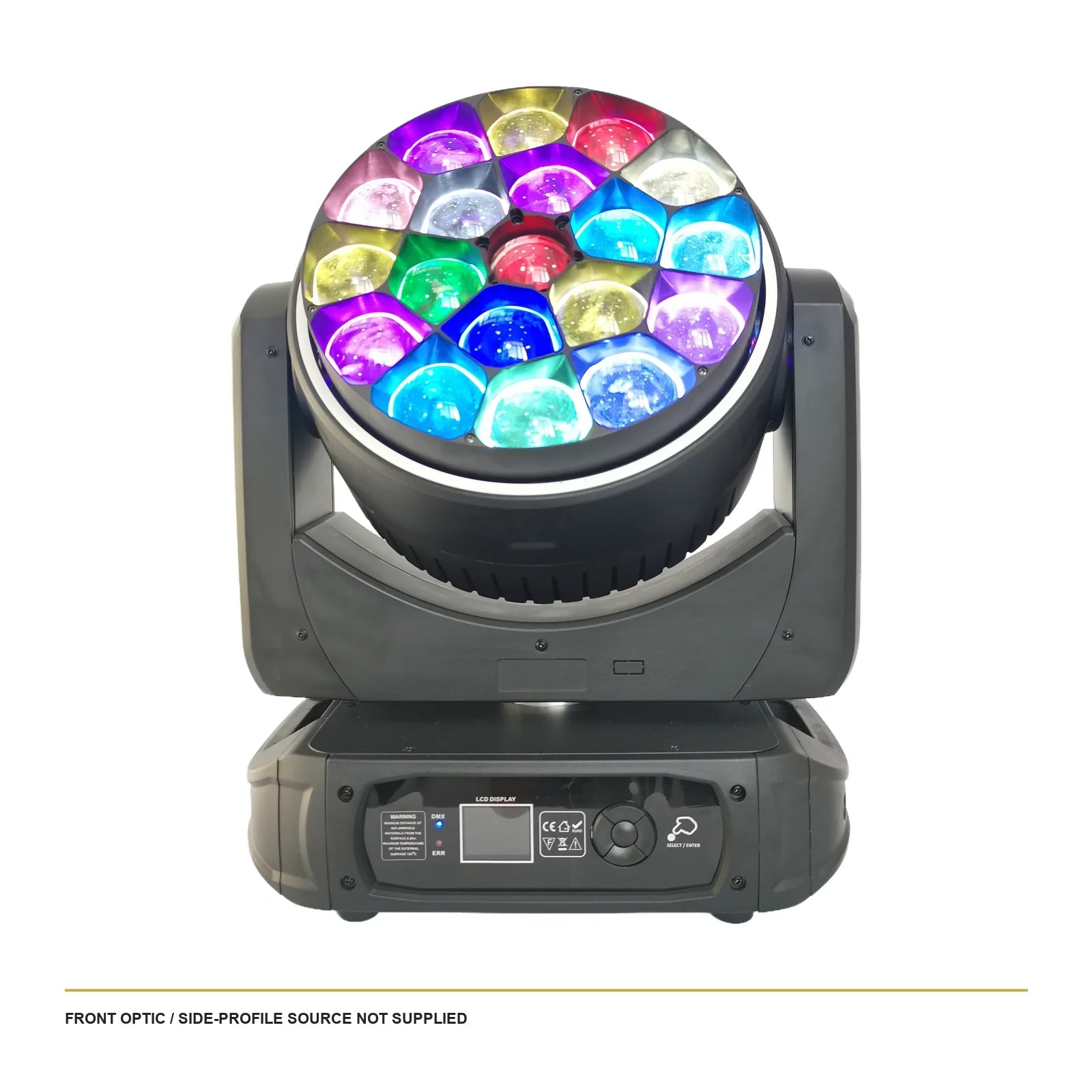 LA SOUNDX EYE1940 19 x 40W RGBW Rotating Bee-Eye Moving Head product image 04 delivery 101