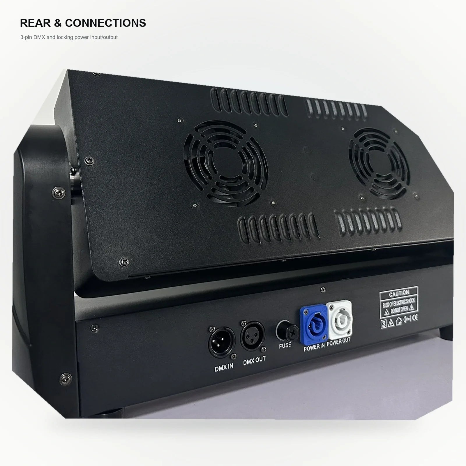 LA SOUNDX 12 + 12 Segment RGB + White Moving Head Strobe product image 05 delivery 058