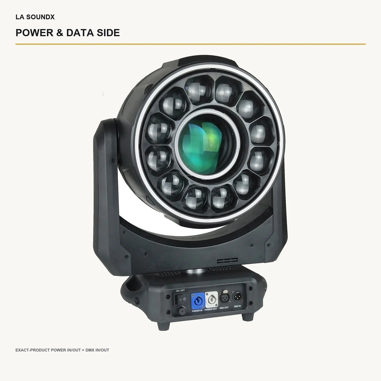 LA SOUNDX TH1240-100 Hybrid Beam + Bee-Eye Moving Head product image 05 delivery 113