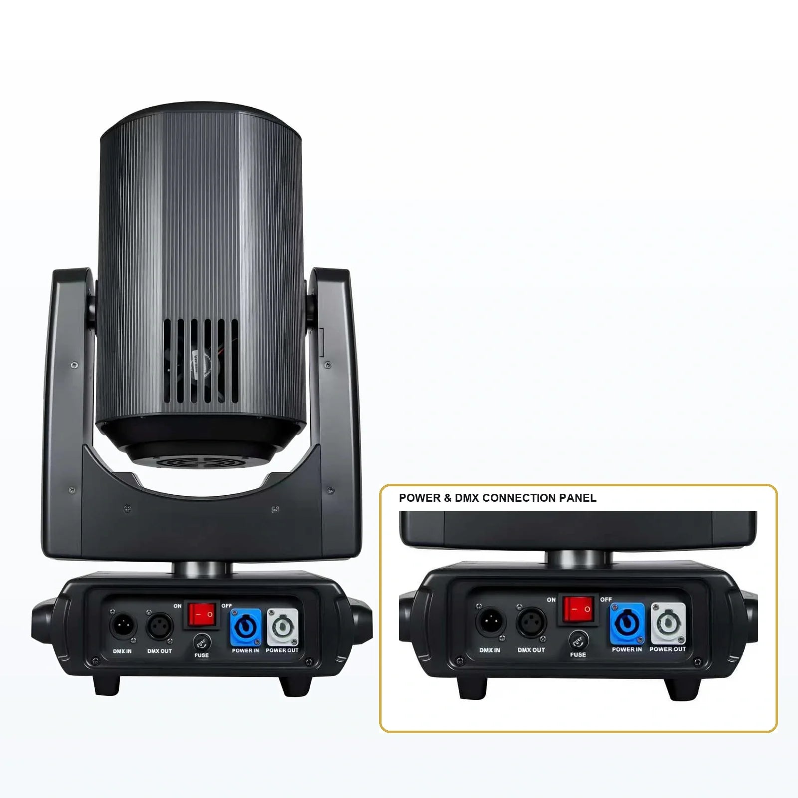LA SOUNDX 400W LED Focus Moving Head Wash Light product image 05 delivery 012