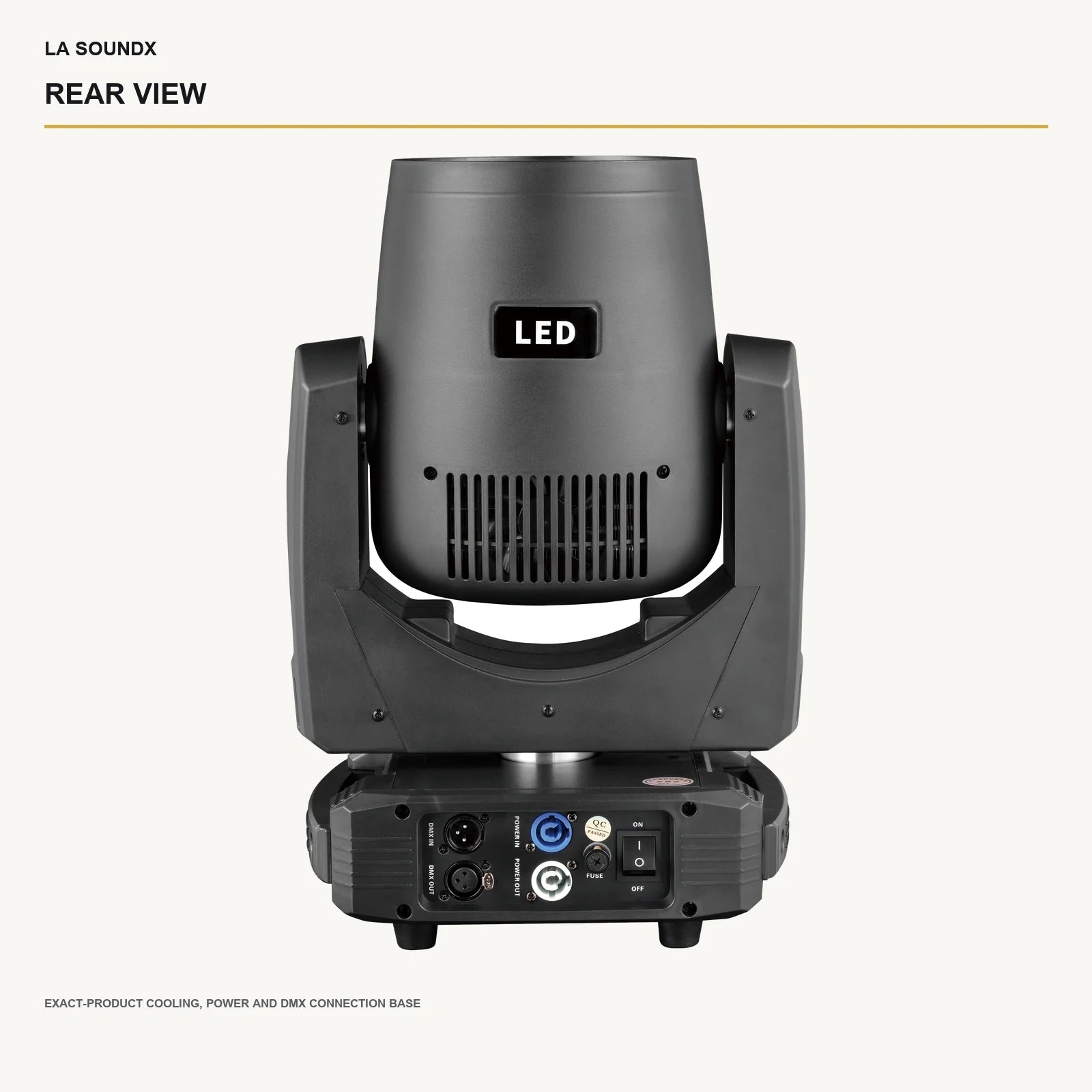 LA SOUNDX YQ-MOD040 400W Zoom LED Wash Moving Head product image 05 delivery 115