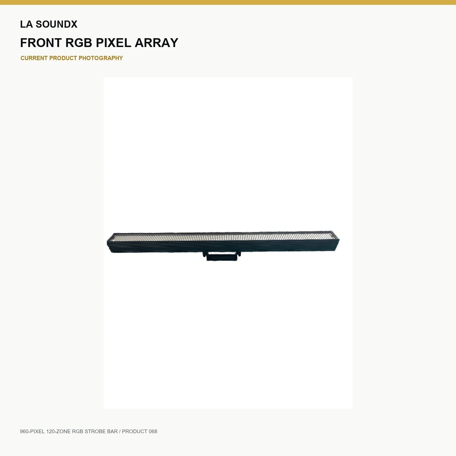LA SOUNDX 960-pixel 120-zone RGB strobe bar product image 06 delivery 068